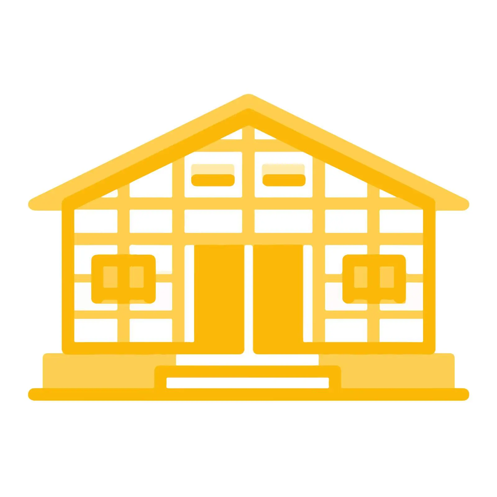 Warehouse Outline Icon Design — free download from Dotvec