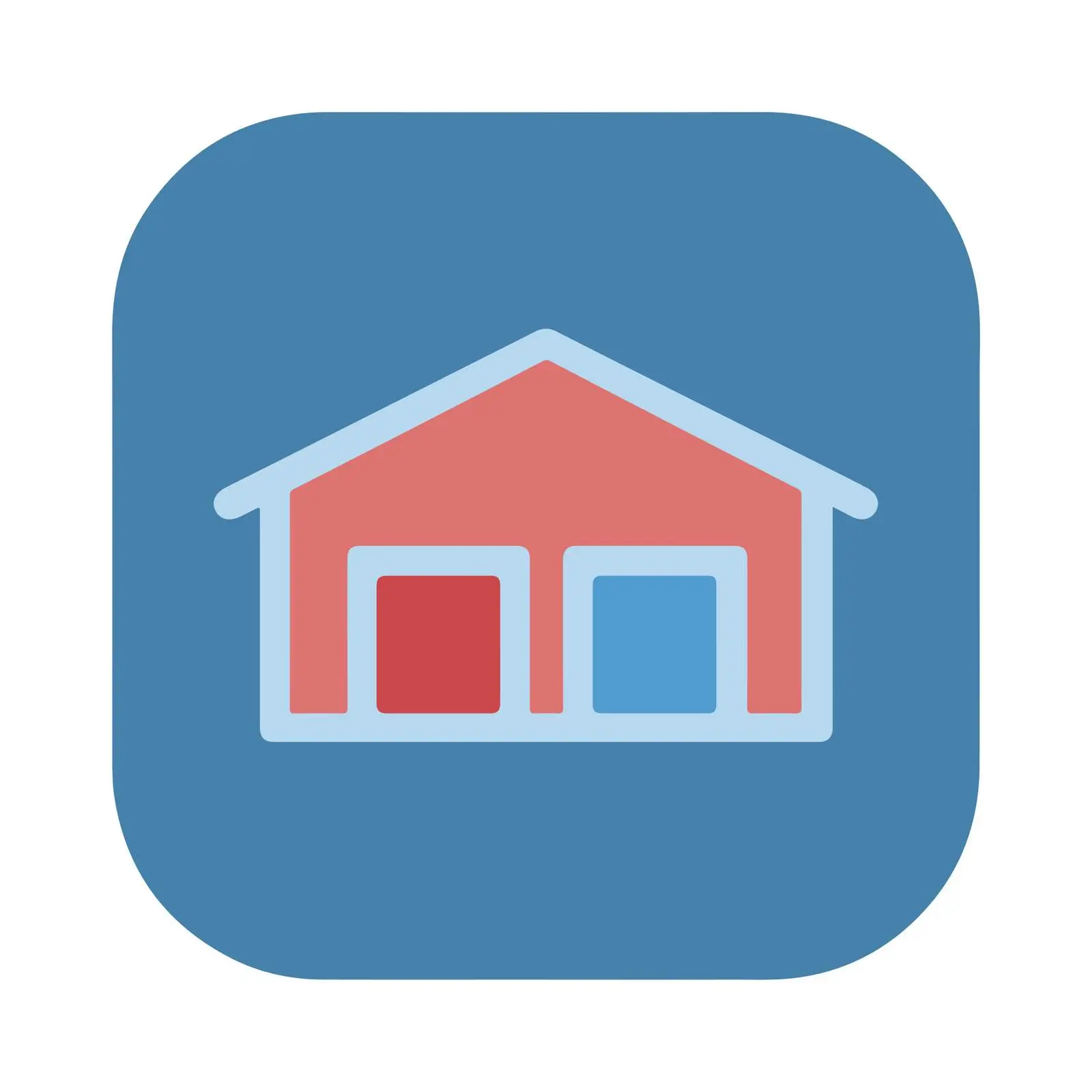 Warehouse Outline Icon — free download from Dotvec
