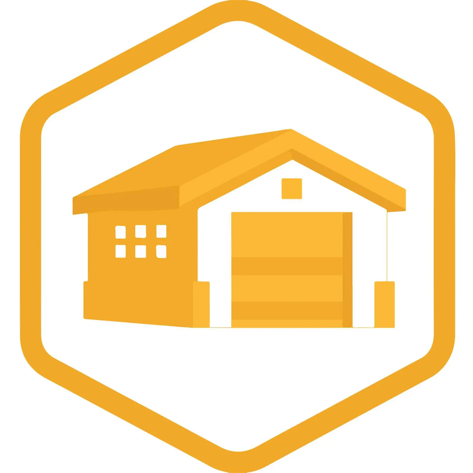 Warehouse Outline Icon — free download from Dotvec