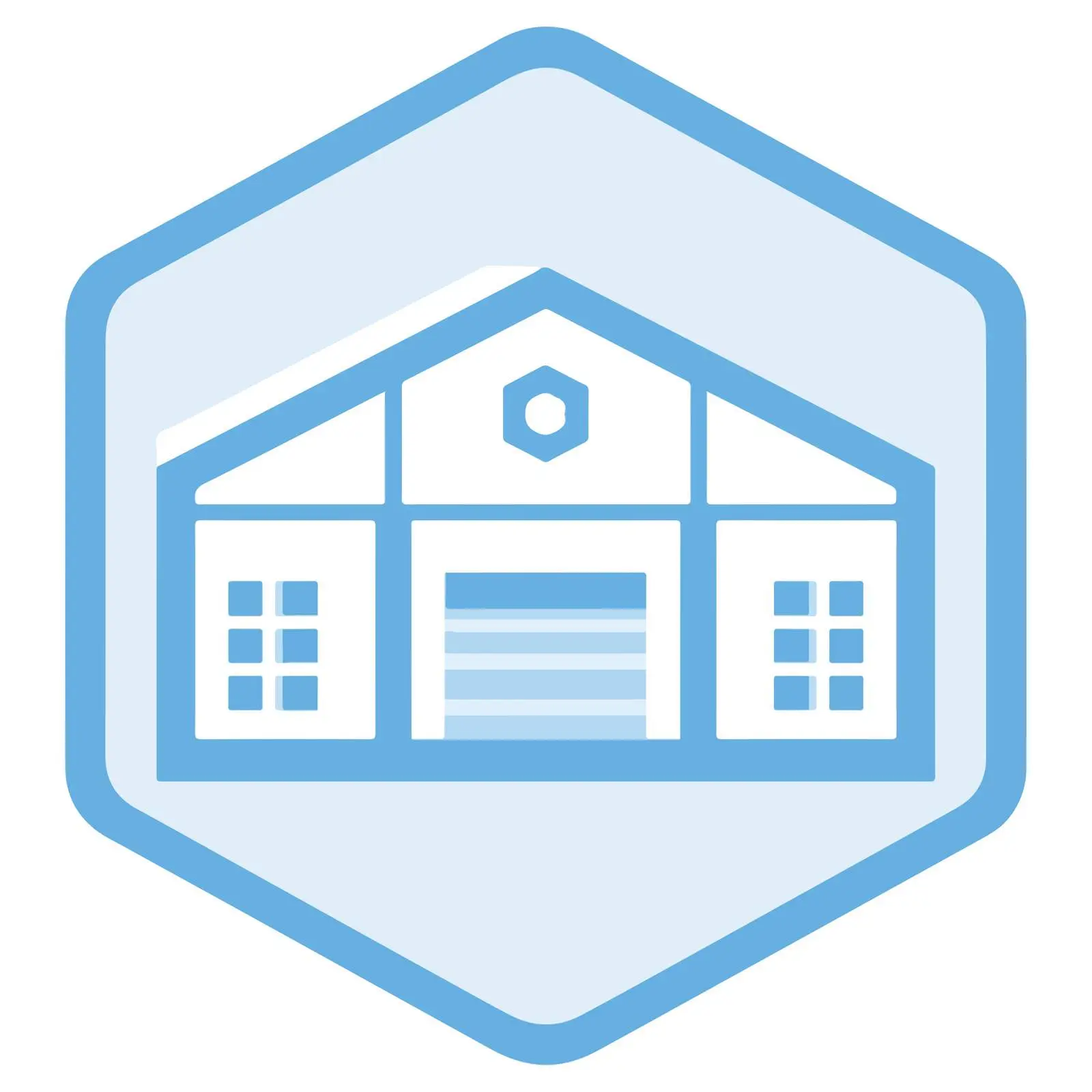 Warehouse Outline Icon — free download from Dotvec