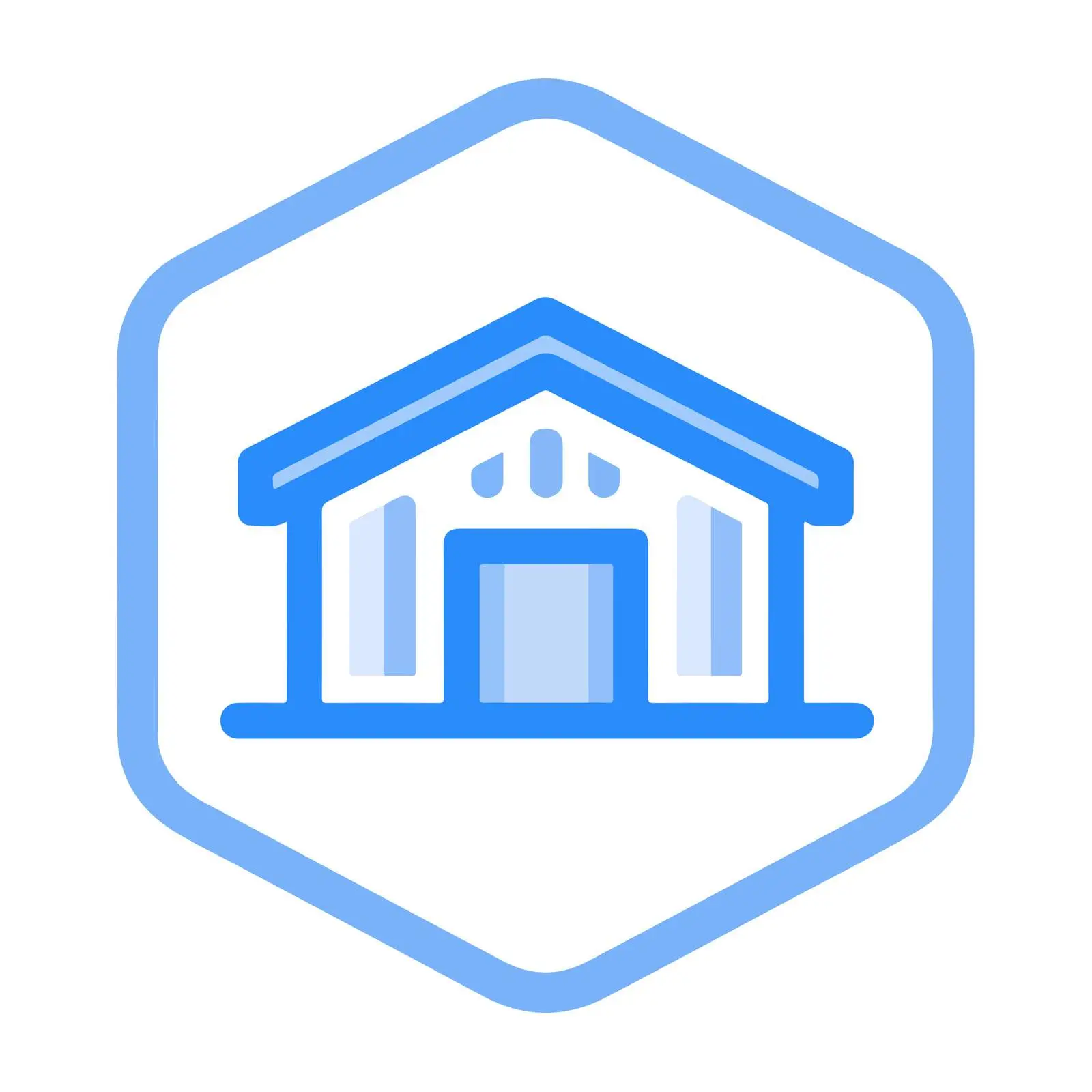 Warehouse Outline Icon — free download from Dotvec
