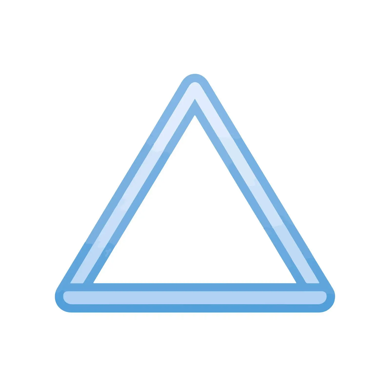 Clean Warning Triangle Icon — free download from Dotvec