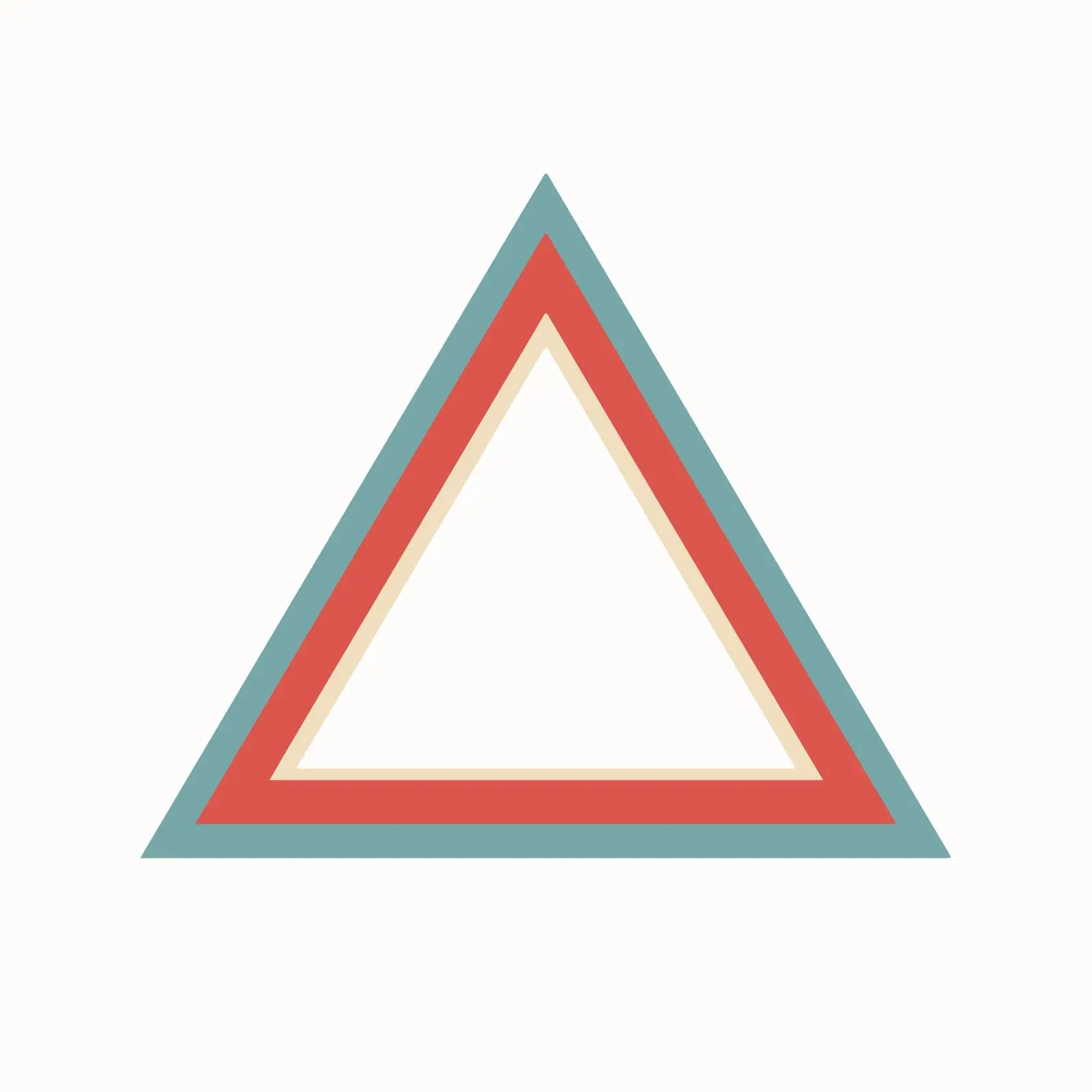Clean UI warning triangle icon — free download from Dotvec