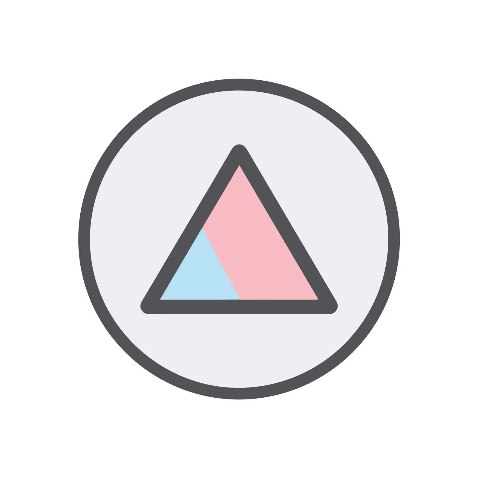 Minimalist Warning Triangle Icon — free download from Dotvec