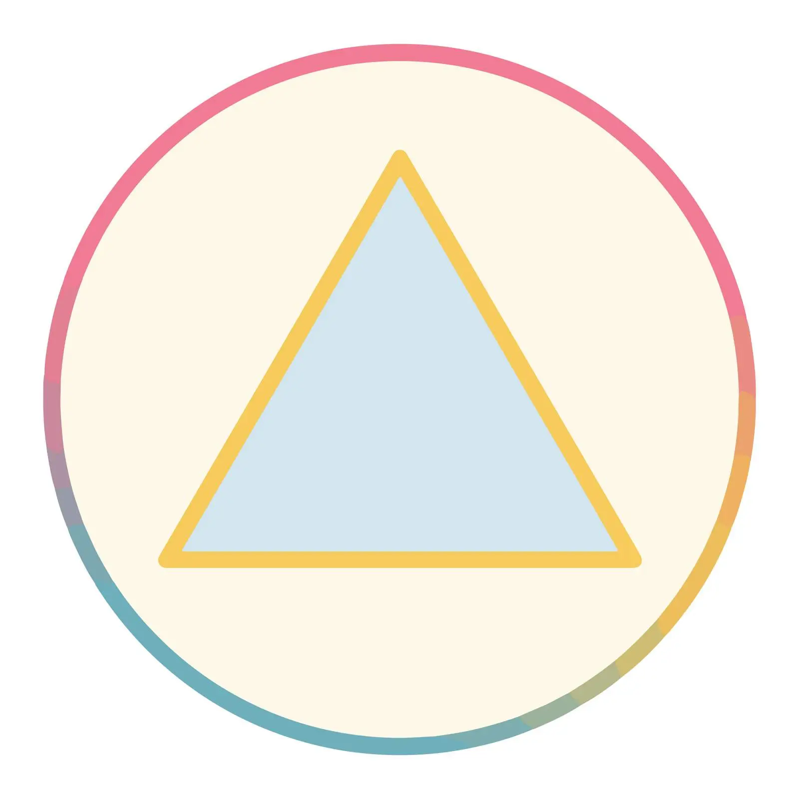 Minimalist Warning Triangle Icon — free download from Dotvec