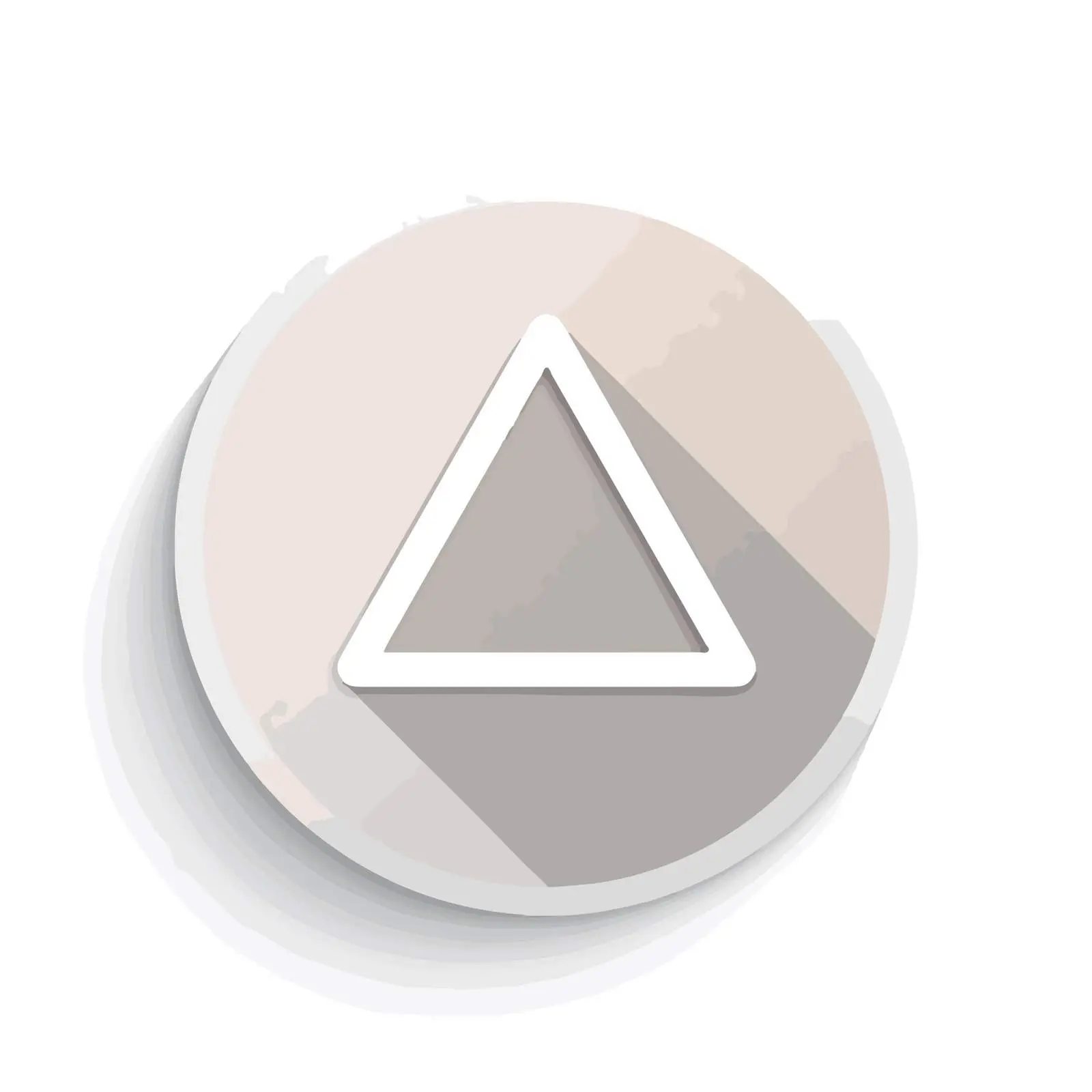 Minimal Warning Triangle Icon — free download from Dotvec