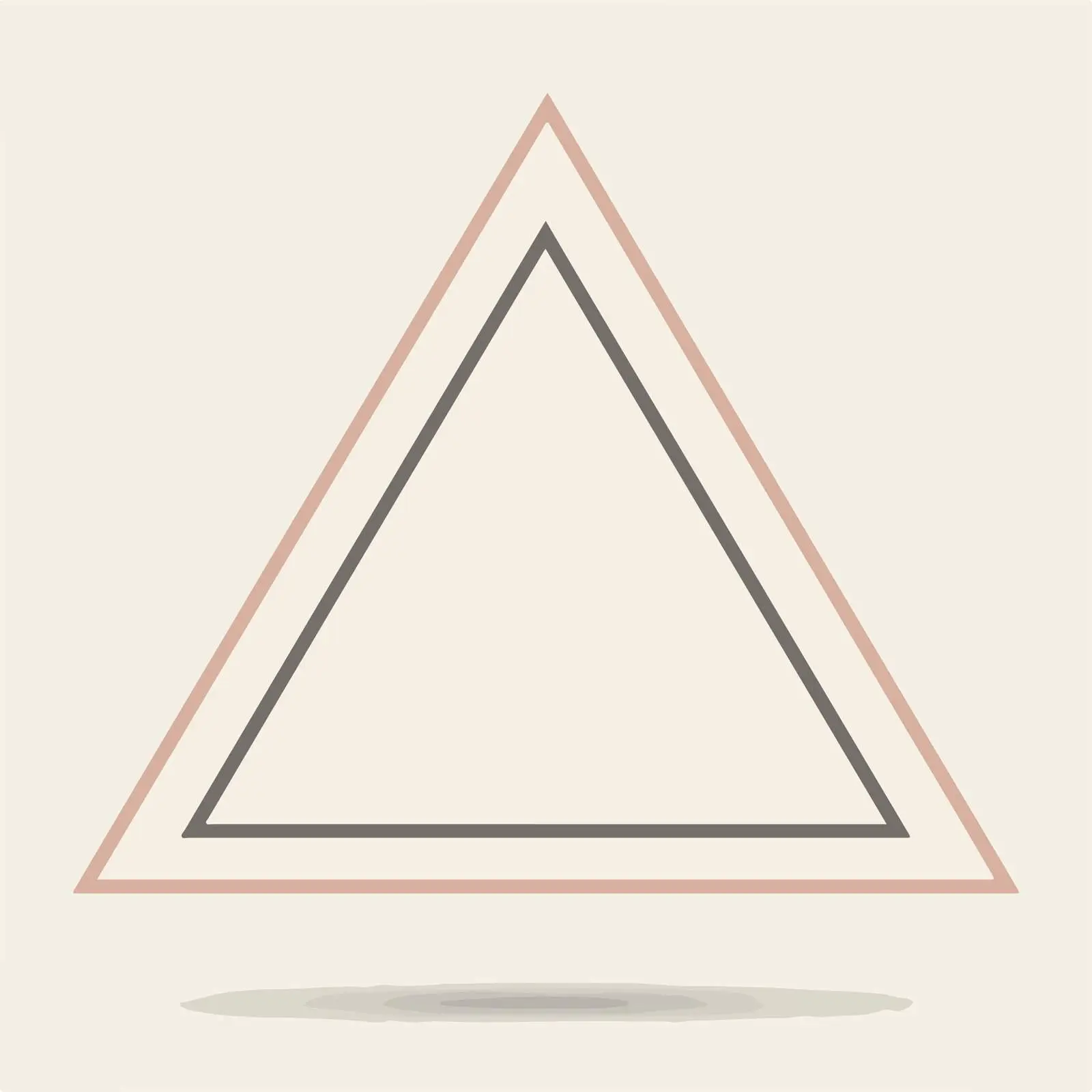 Minimal Warning Triangle Icon — free download from Dotvec