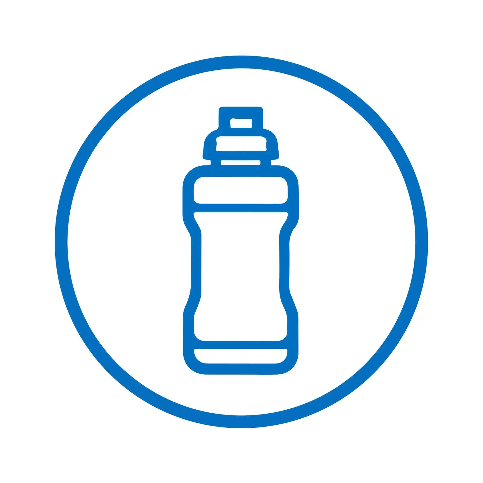 Water Bottle Outline Icon — free download from Dotvec