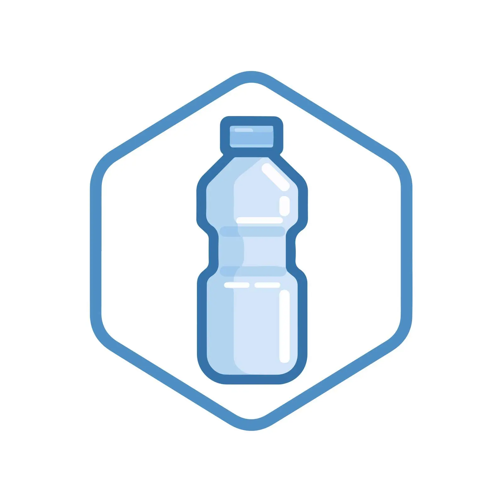 Outline Water Bottle Icon — free download from Dotvec