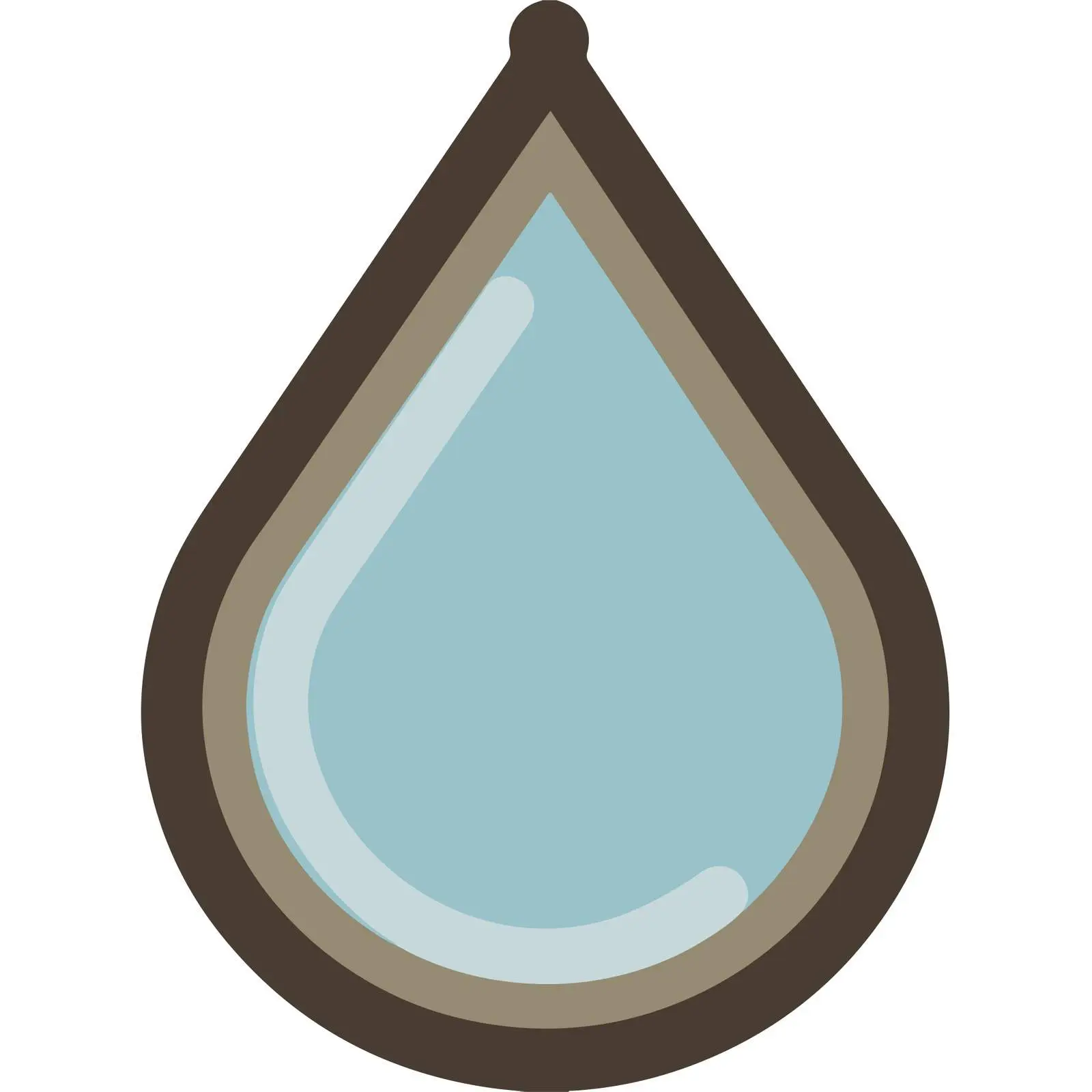 Water Drop Icon — free download from Dotvec