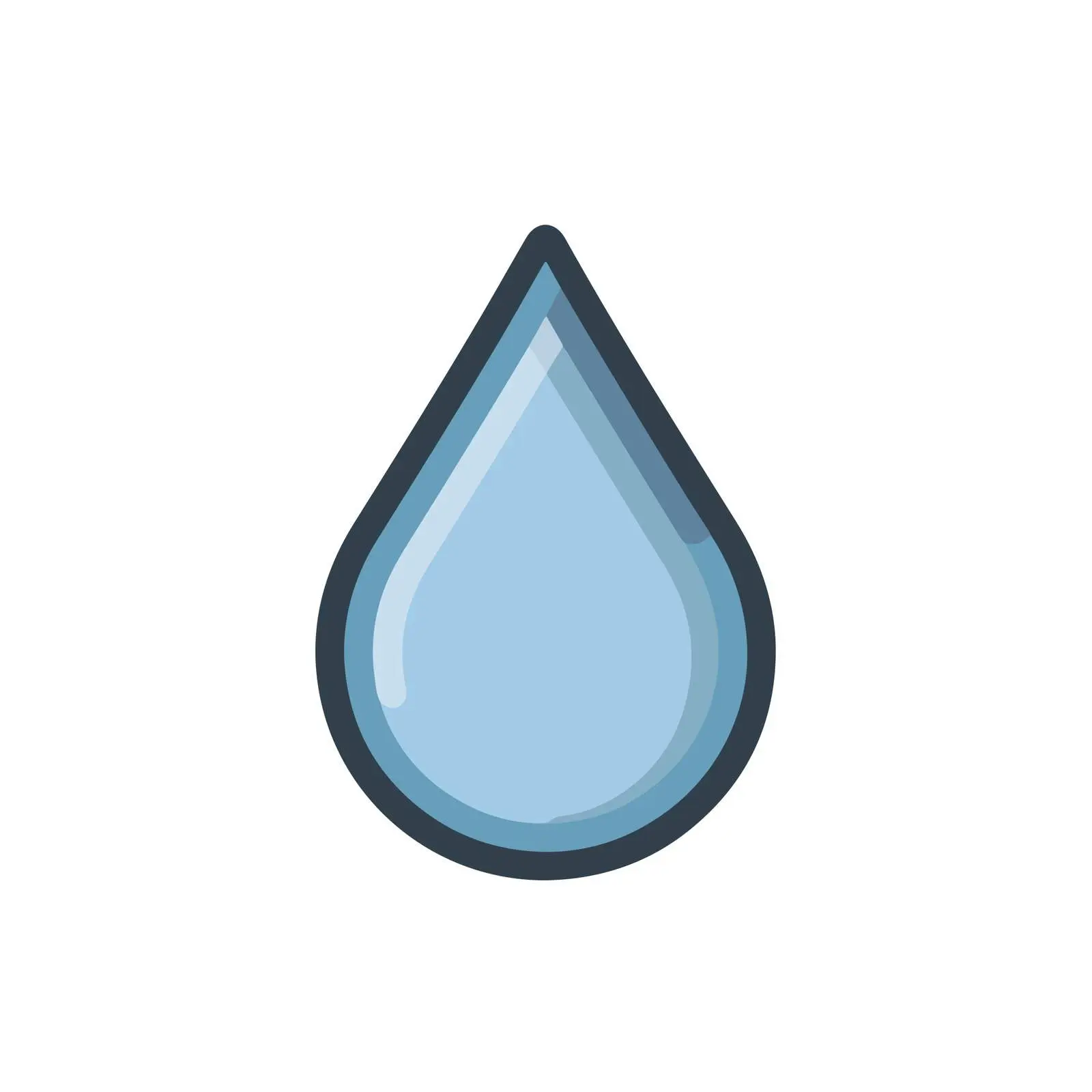 Water Drop Icon — free download from Dotvec