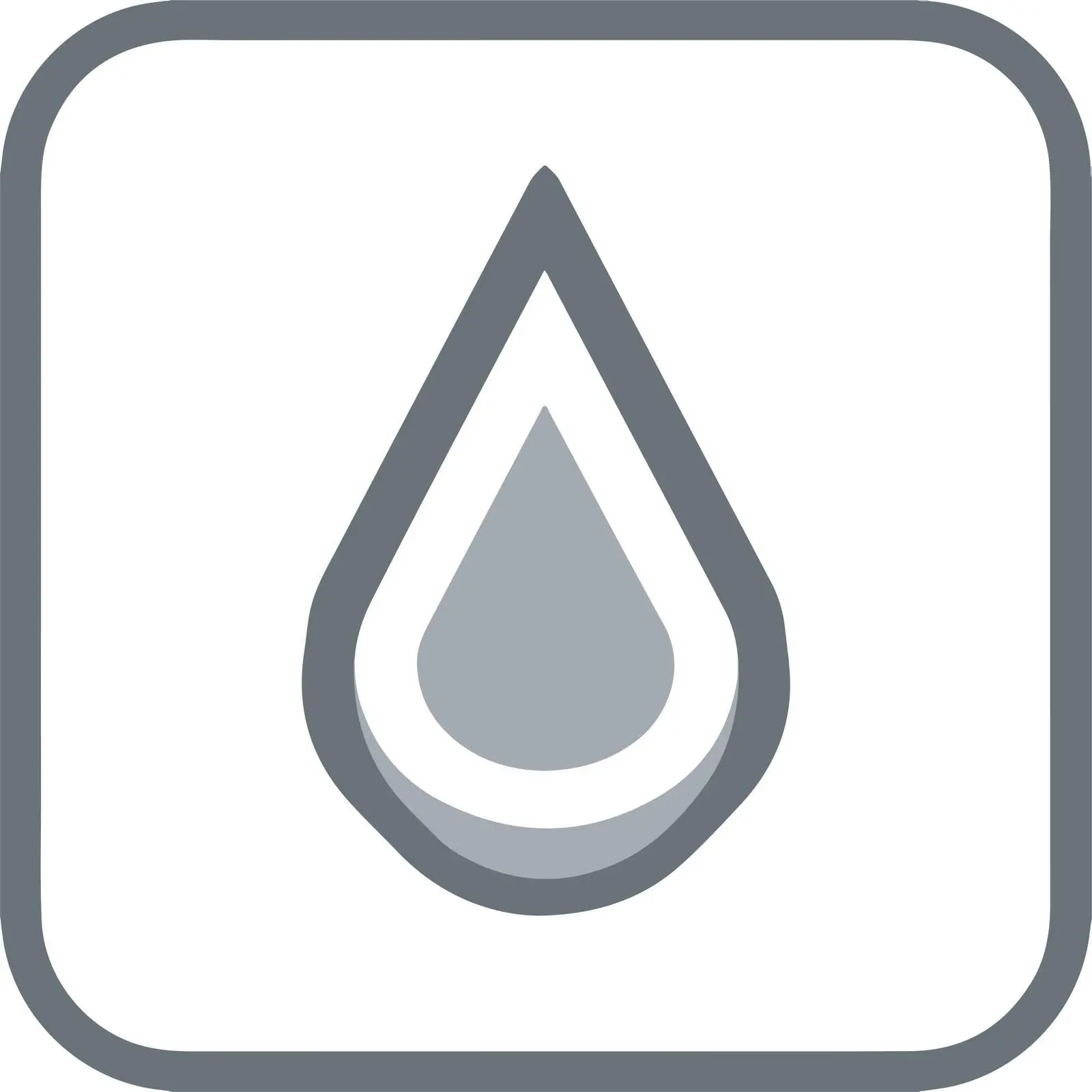 Water Drop Outline Icon — free download from Dotvec