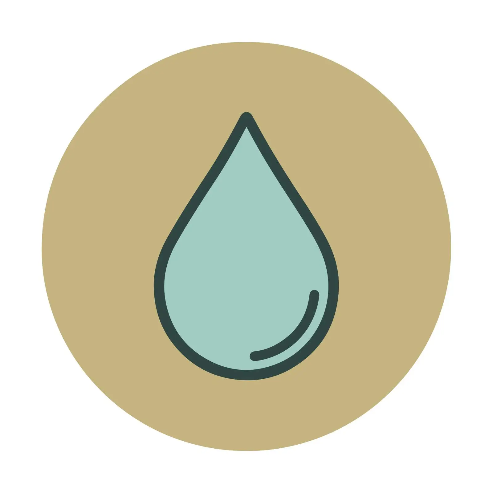 Water Drop Icon — free download from Dotvec