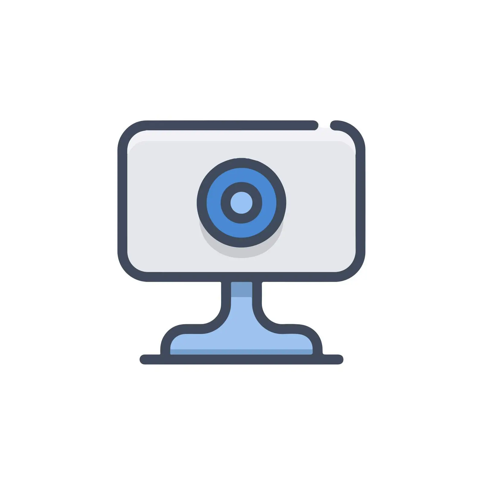 Webcam Outline Icon Vector Design — free download from Dotvec