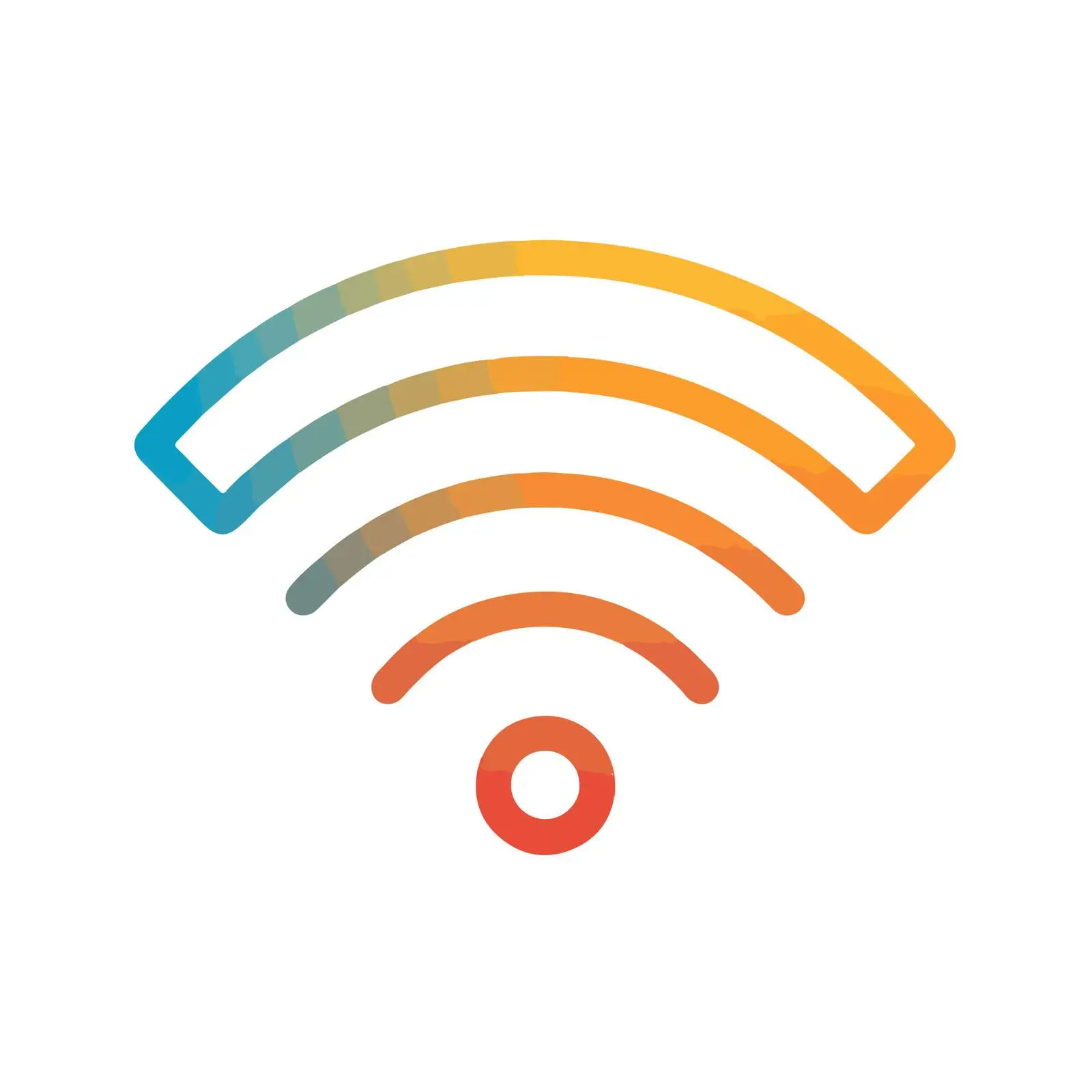 Clean UI Wifi Icon Design — free download from Dotvec