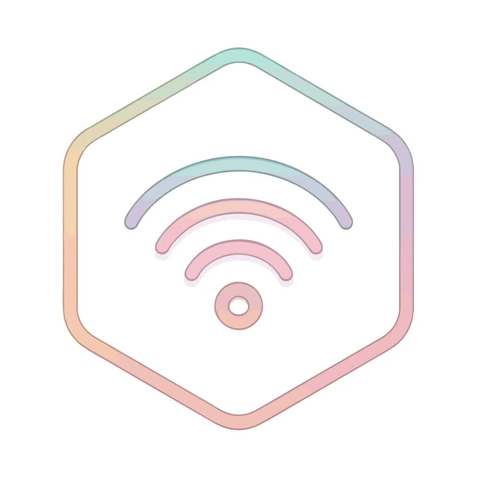 Wi-Fi Icon Design in Flat Style — free download from Dotvec