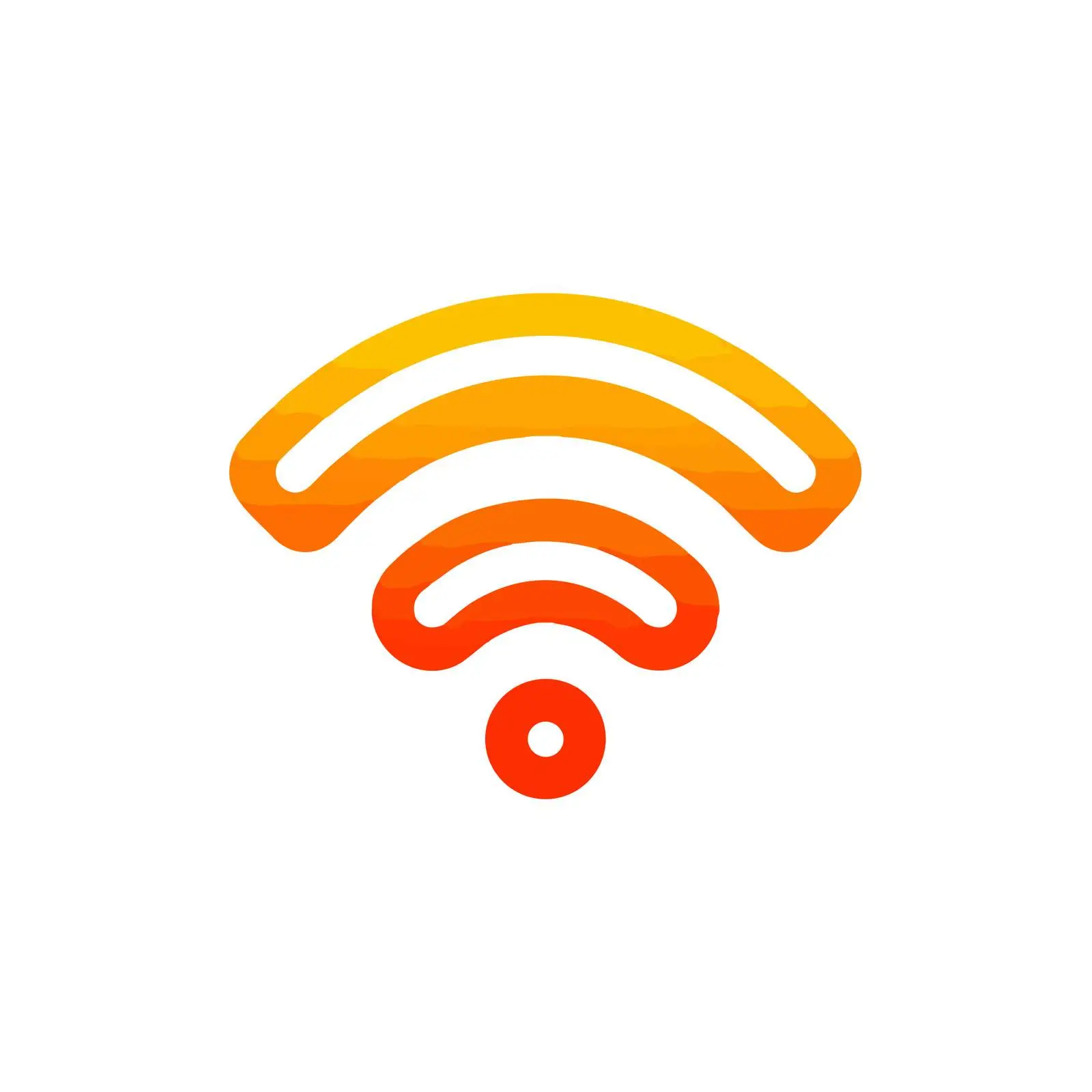 Minimal WiFi Icon Design — free download from Dotvec