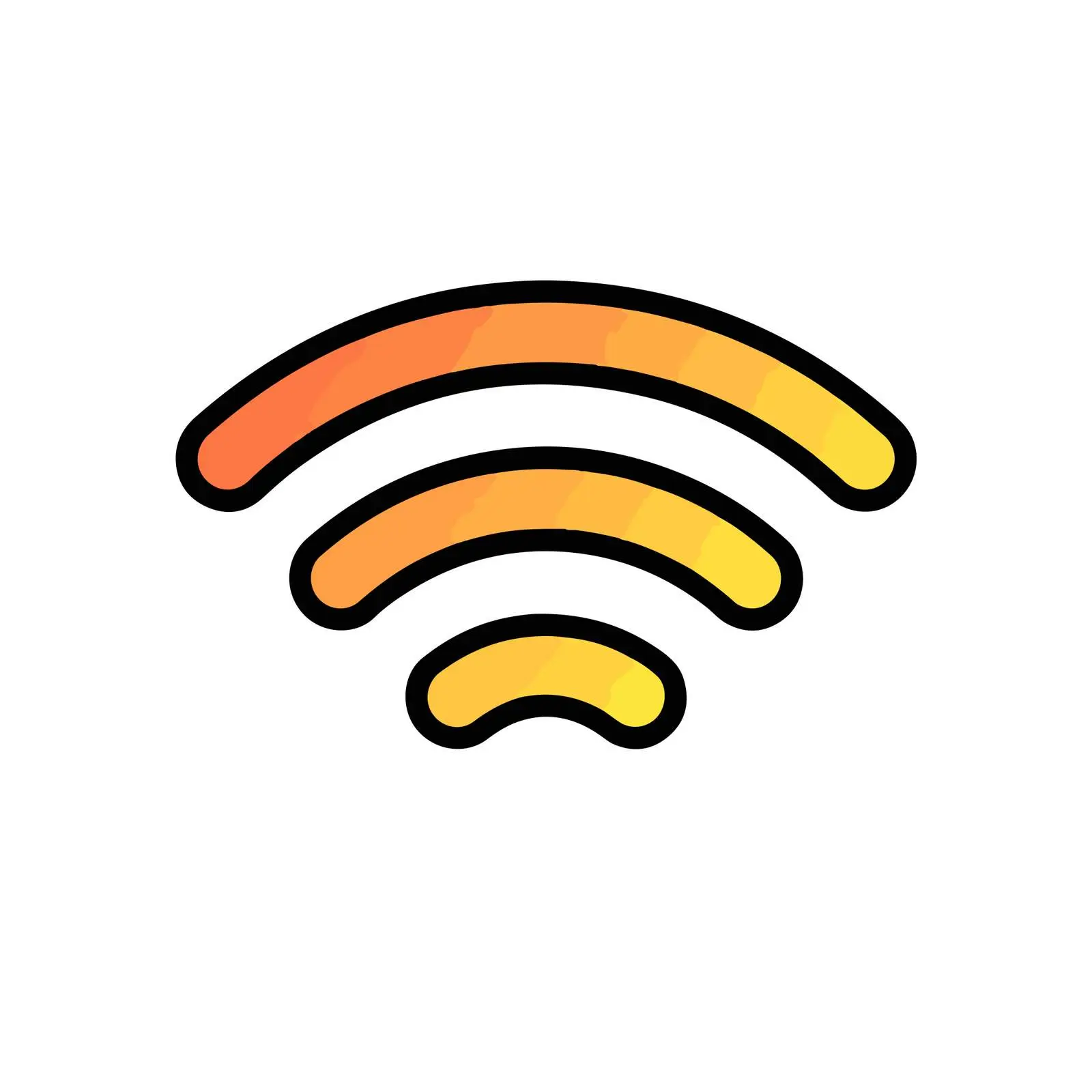 Minimal WiFi Icon — free download from Dotvec