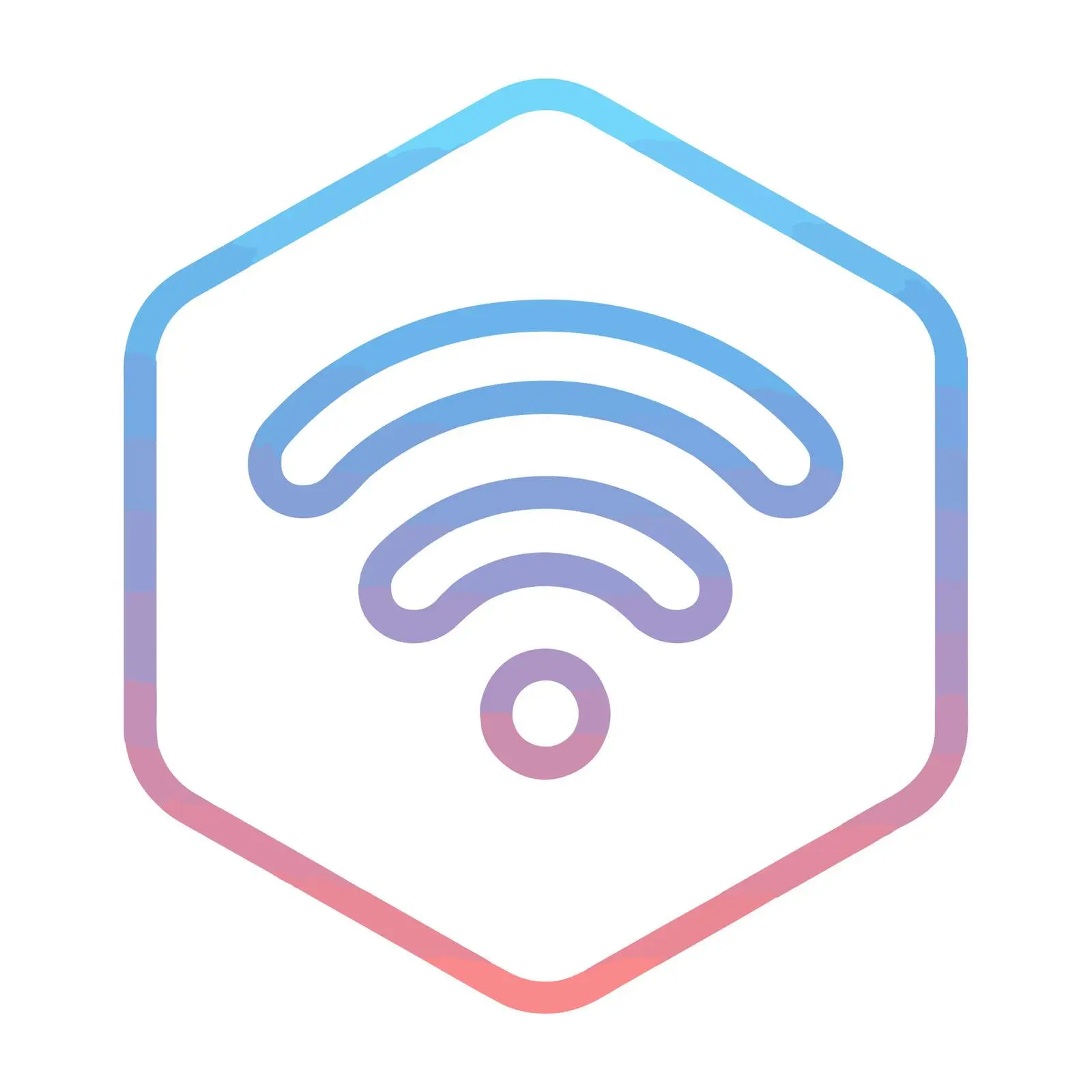 Flat WiFi Icon Design — free download from Dotvec