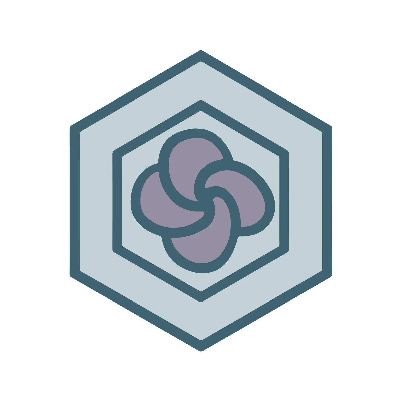 Wind Icon in Flat Design — free download from Dotvec