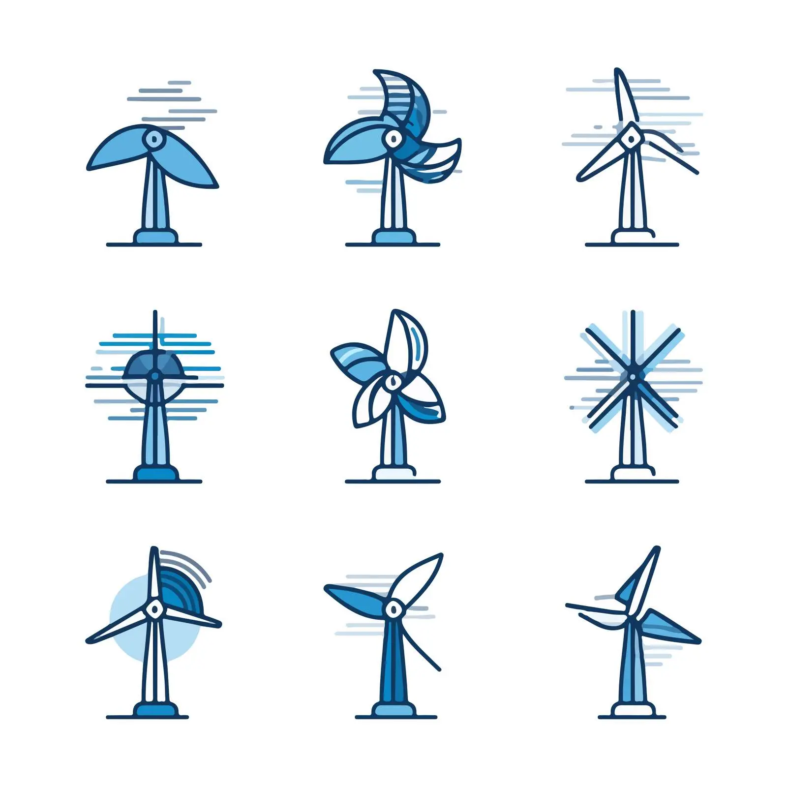 Wind Icon Design — free download from Dotvec