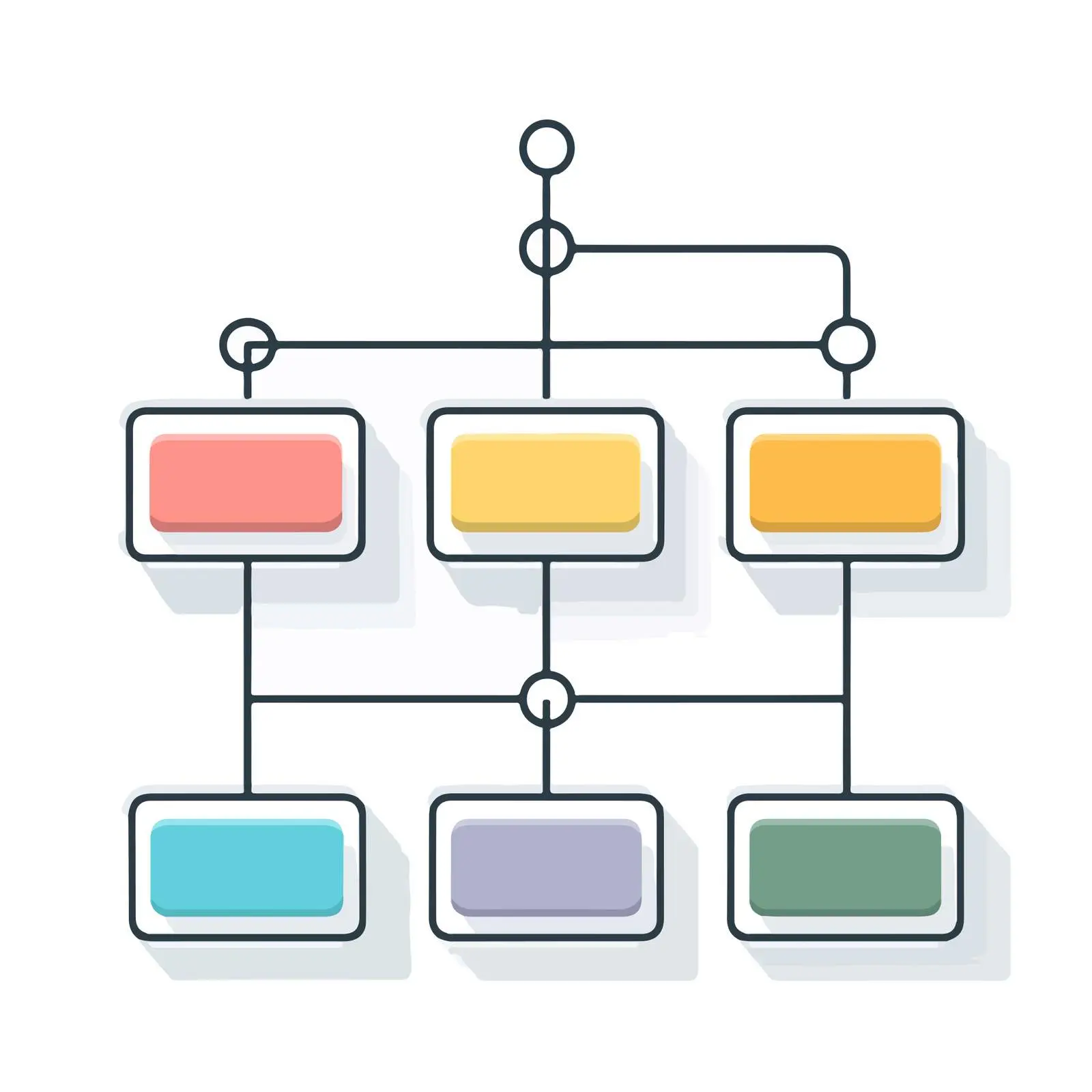 Workflow Icon Vector Illustration — free download from Dotvec