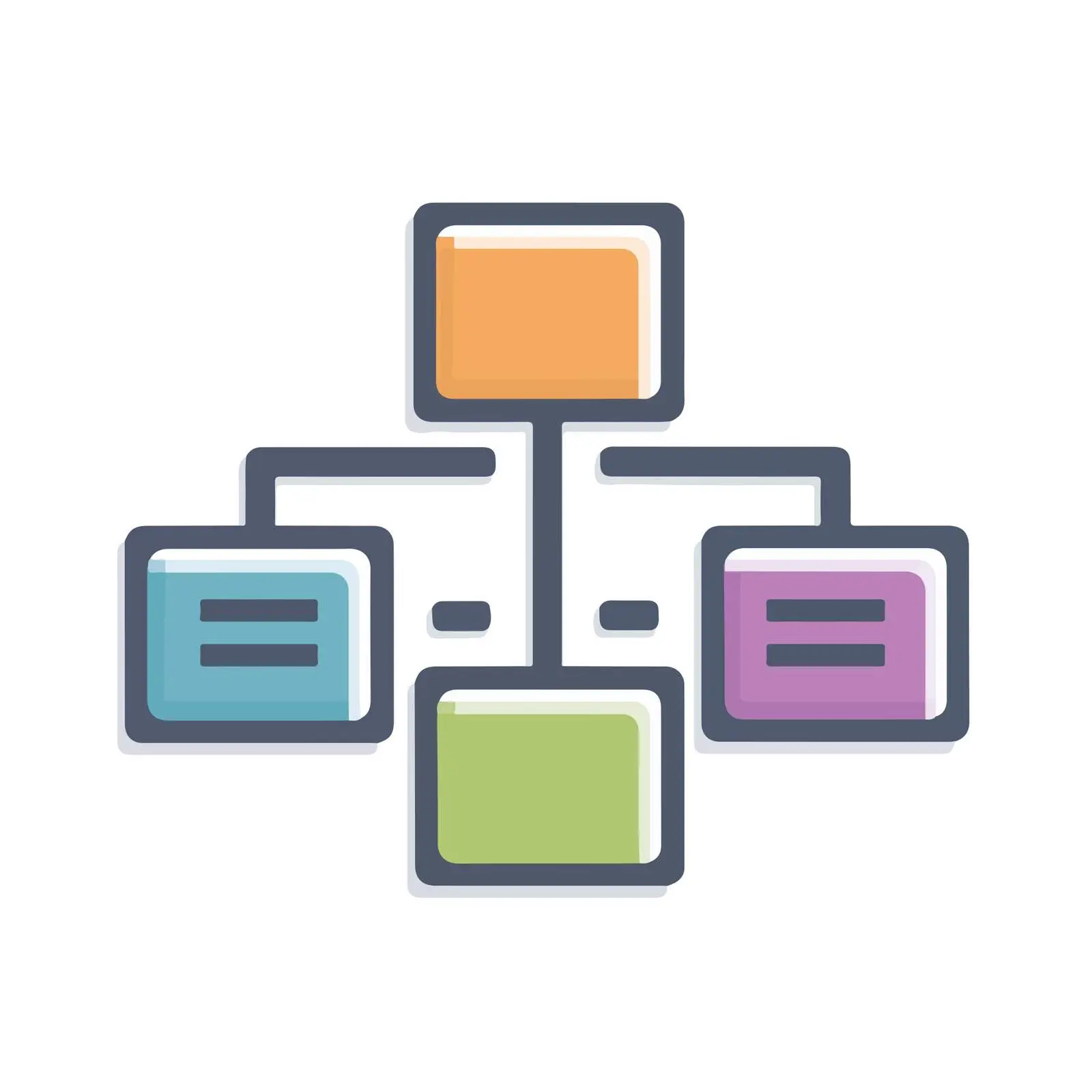 Workflow Outline Icon — free download from Dotvec