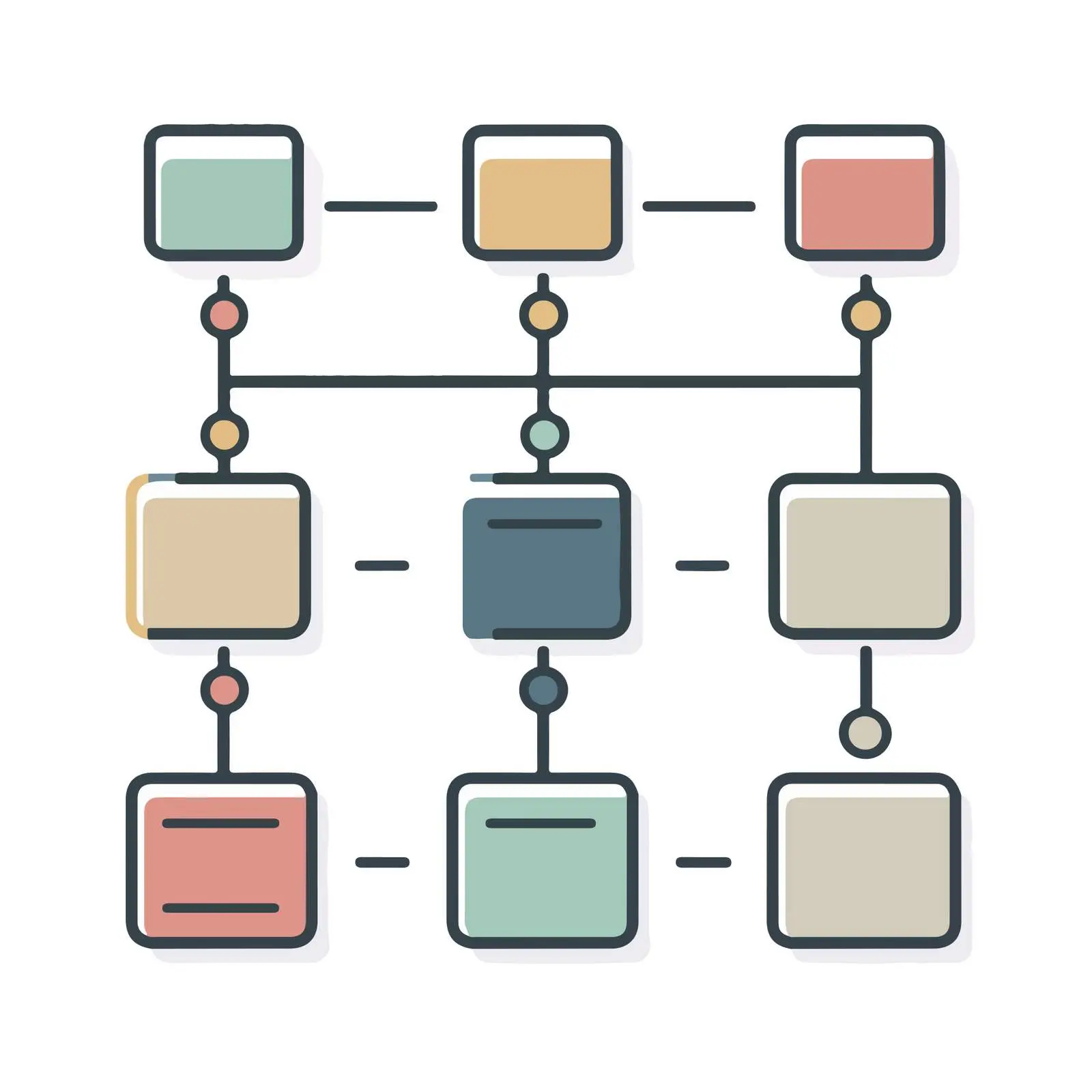 Minimal Workflow Icon — free download from Dotvec