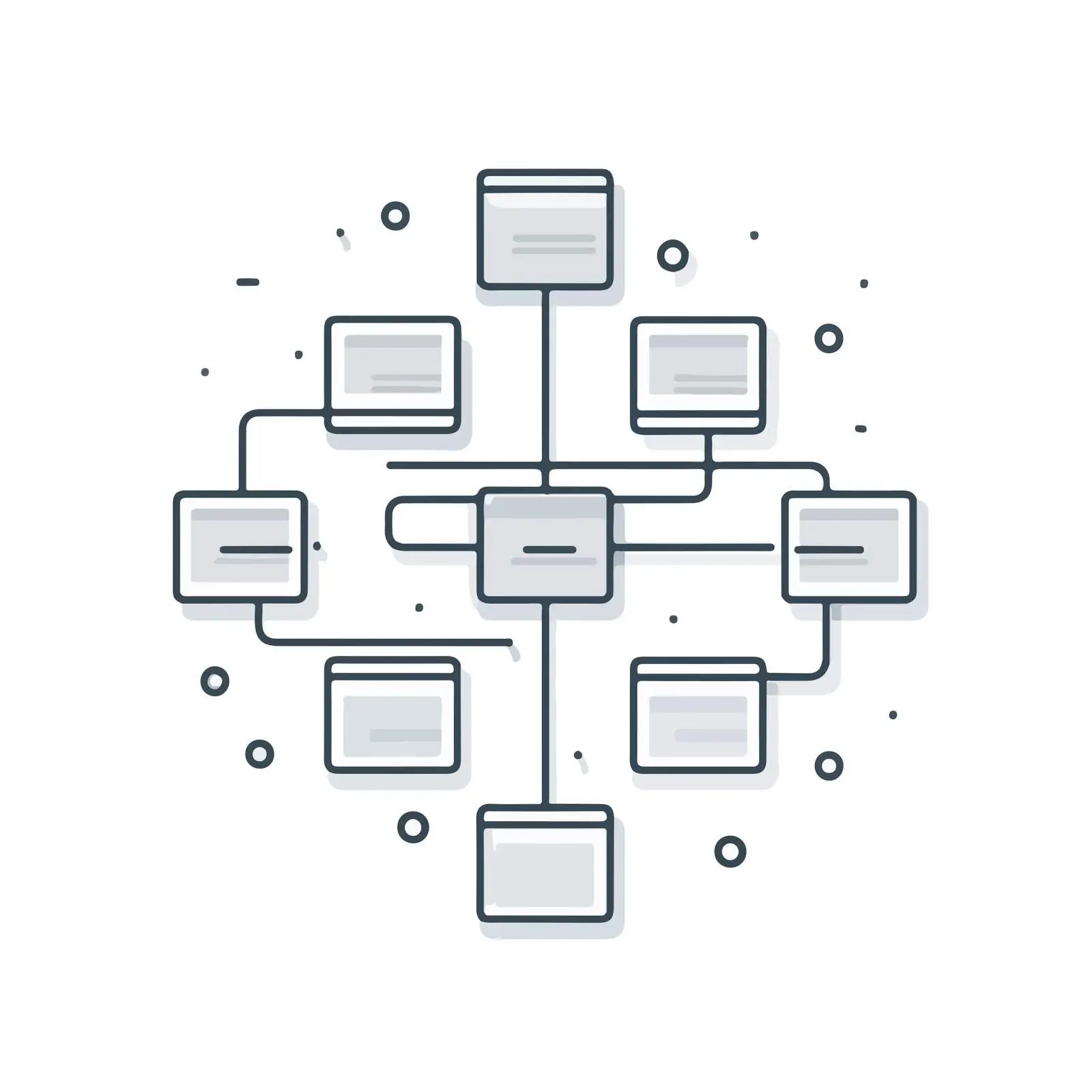 Workflow Icon for Professional Use — free download from Dotvec
