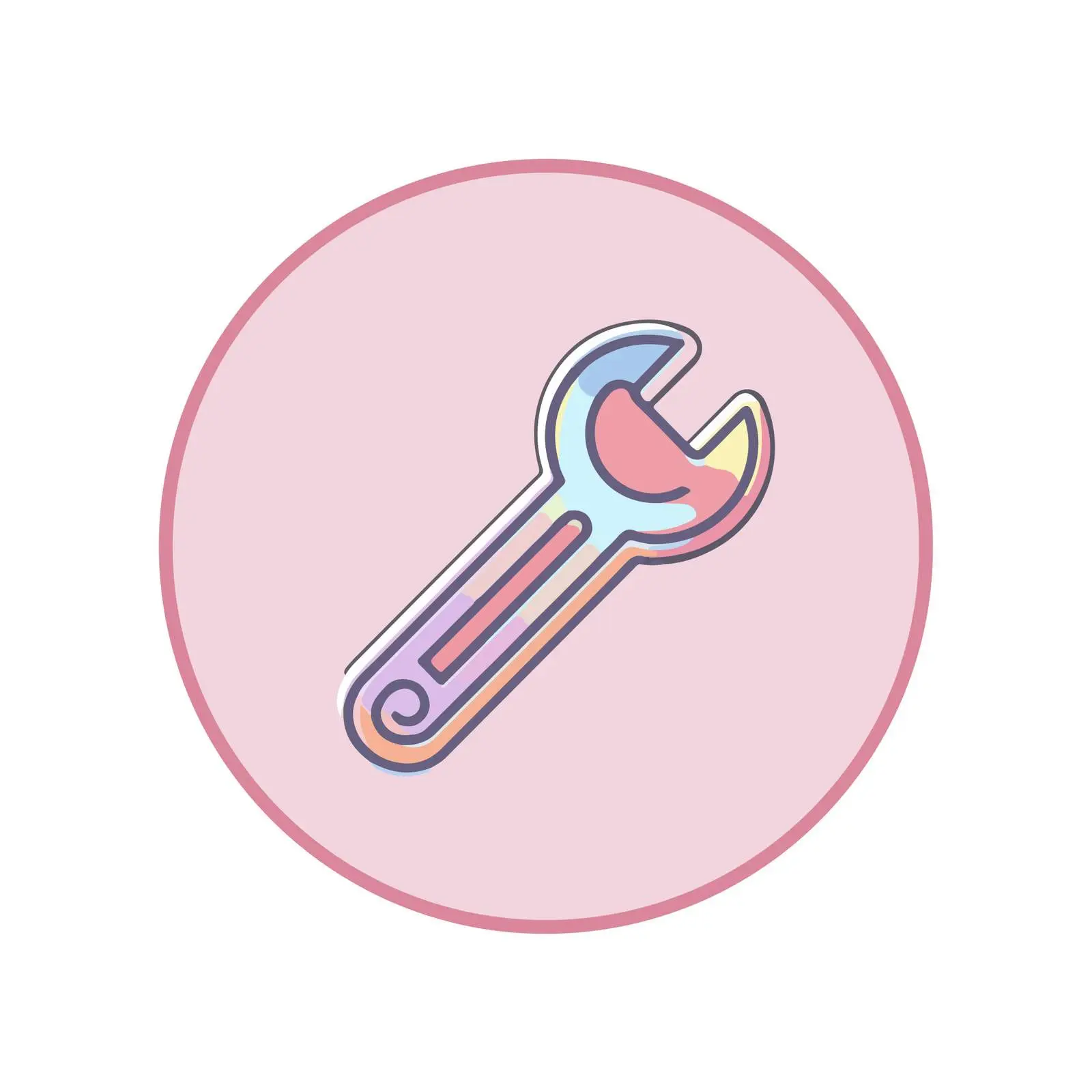 Multipurpose Wrench Icon — free download from Dotvec