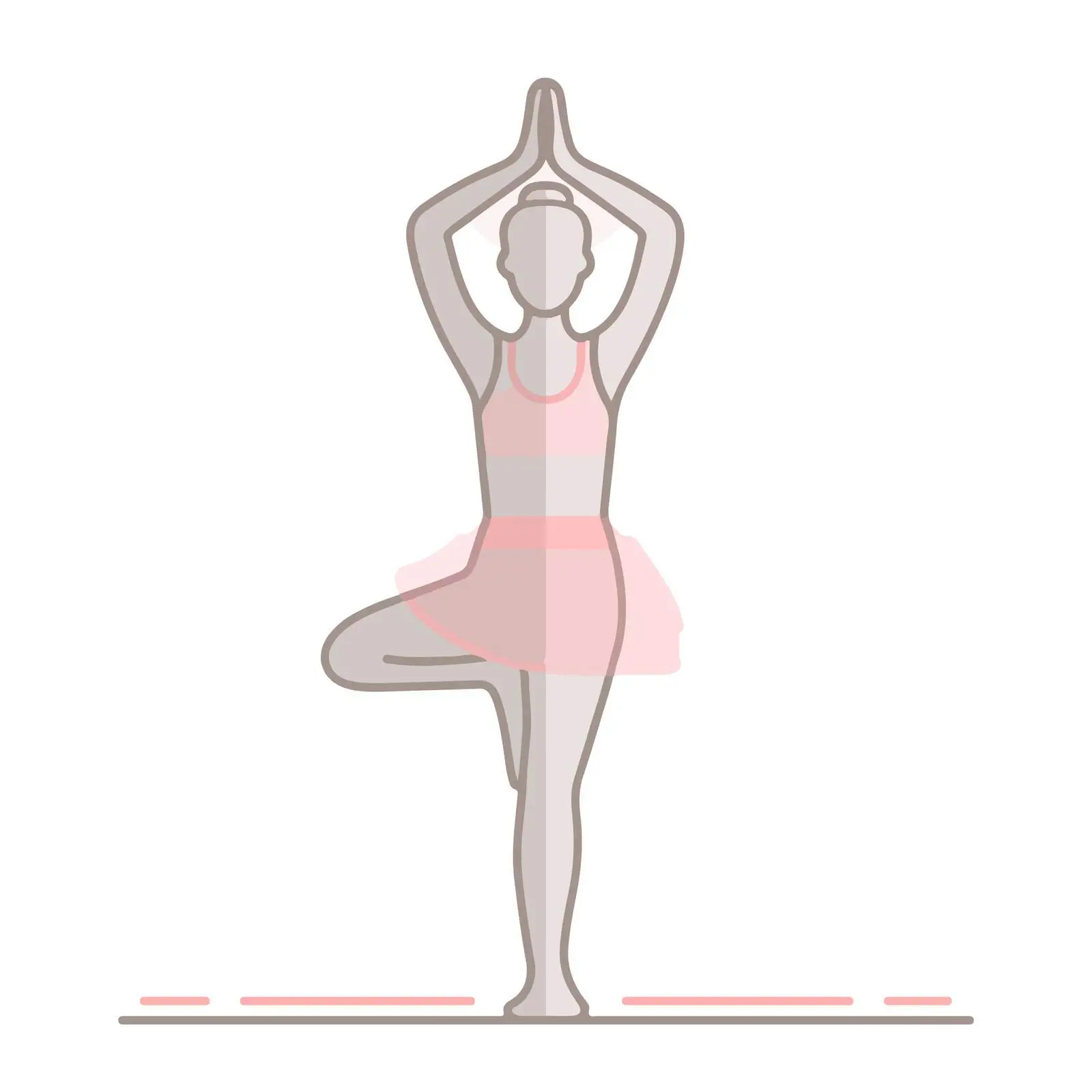 Yoga Pose Icon Design — free download from Dotvec
