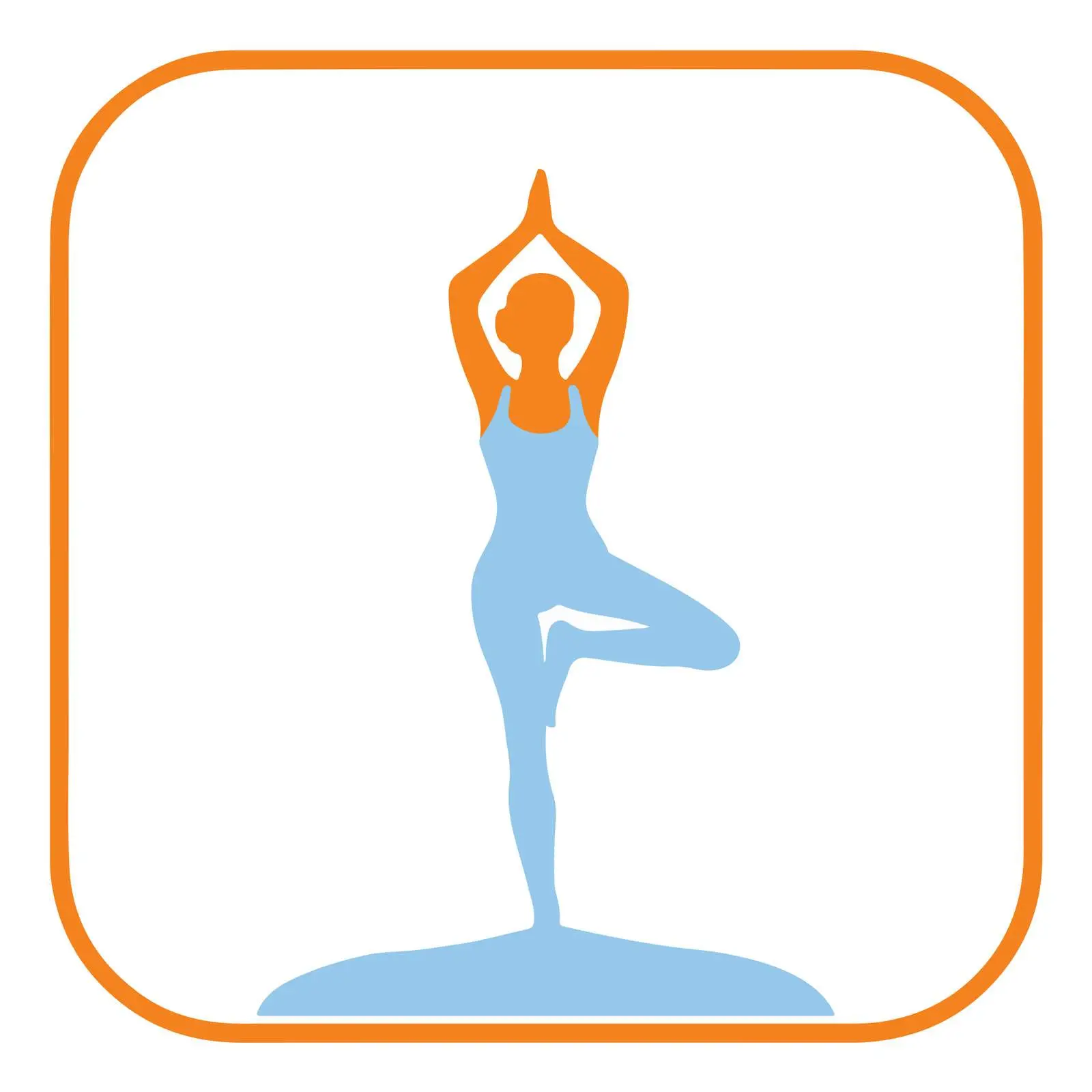 Yoga Pose Icon Design — free download from Dotvec