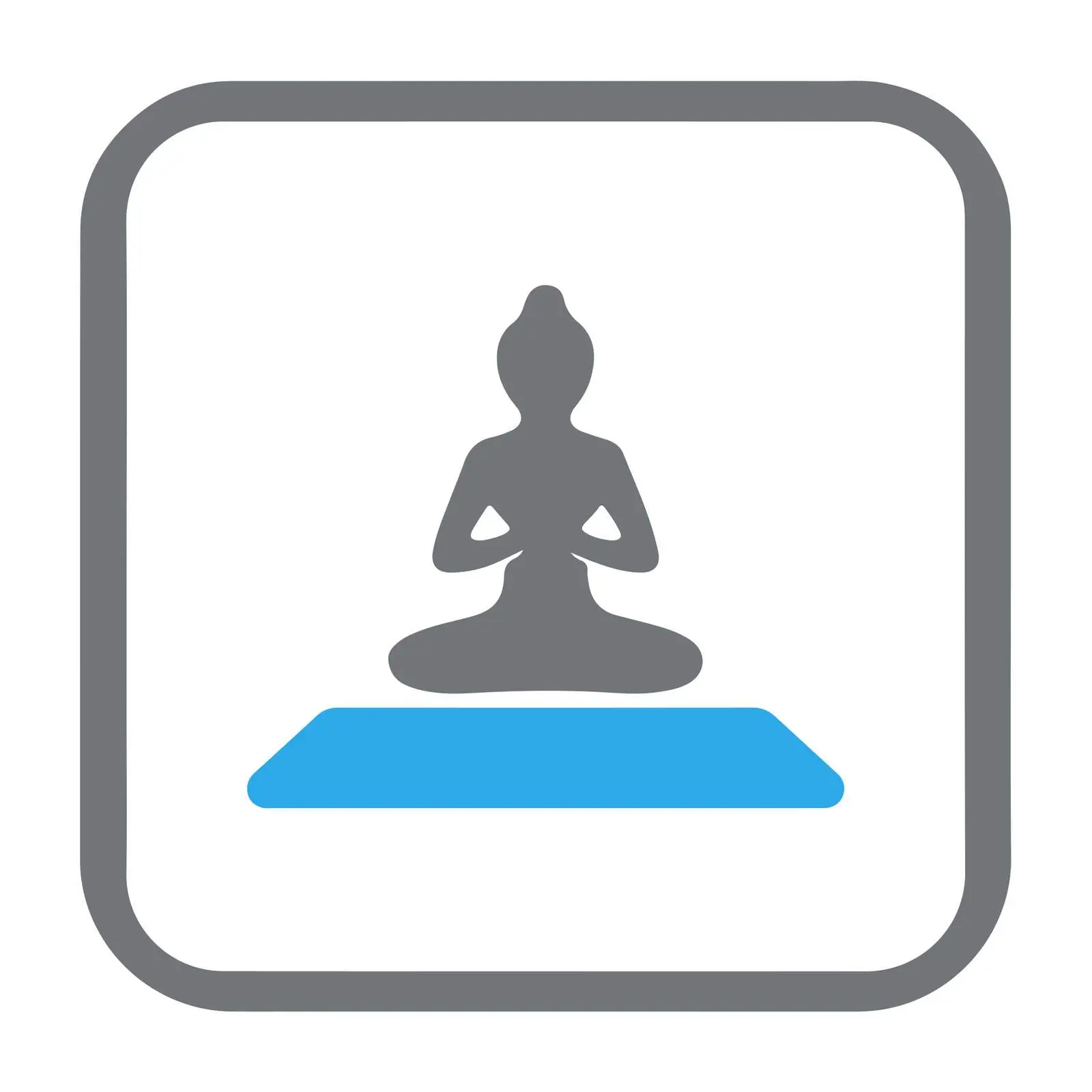 Yoga Pose Icon Design — free download from Dotvec
