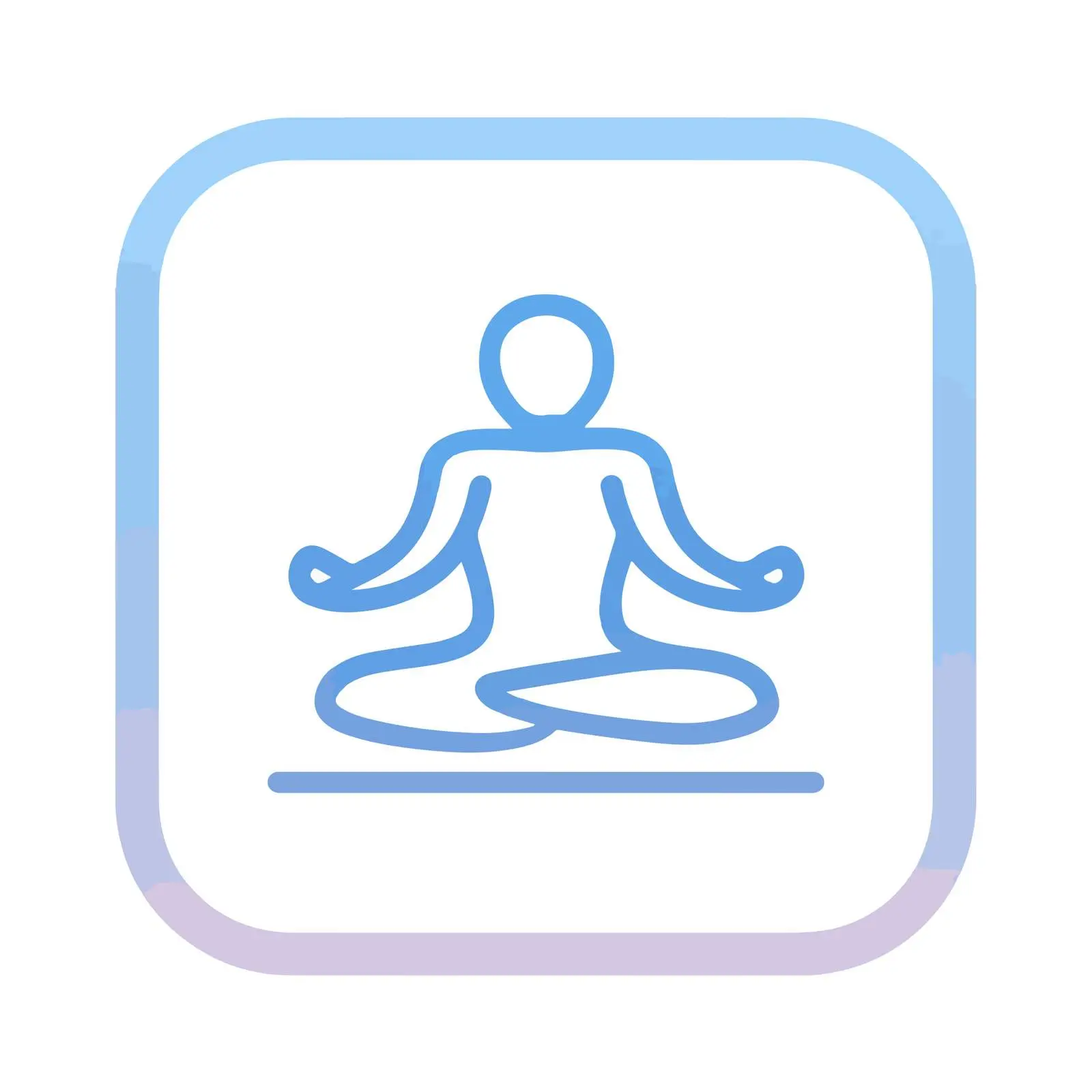 Yoga Pose Icon — free download from Dotvec