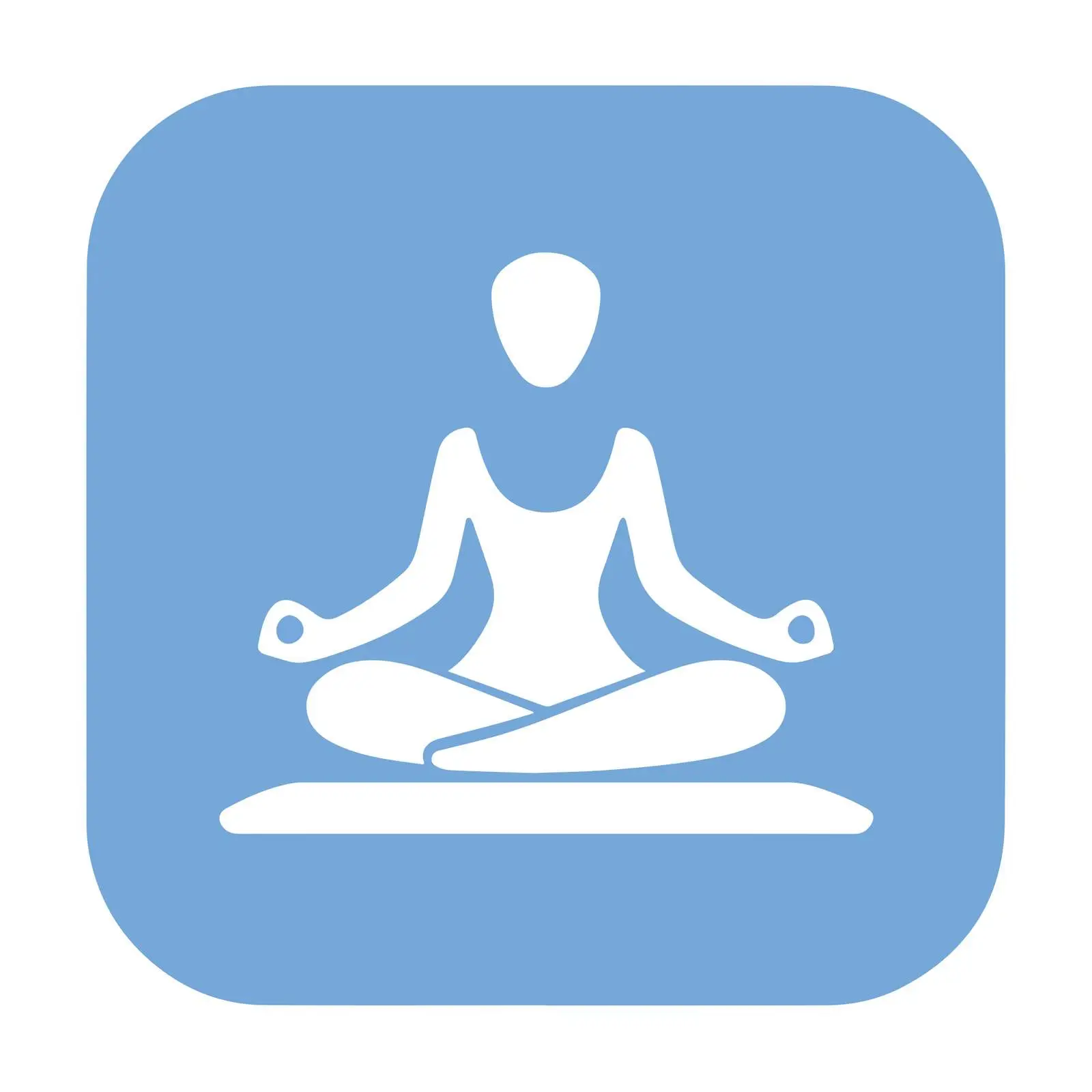 Yoga Pose Icon Design — free download from Dotvec