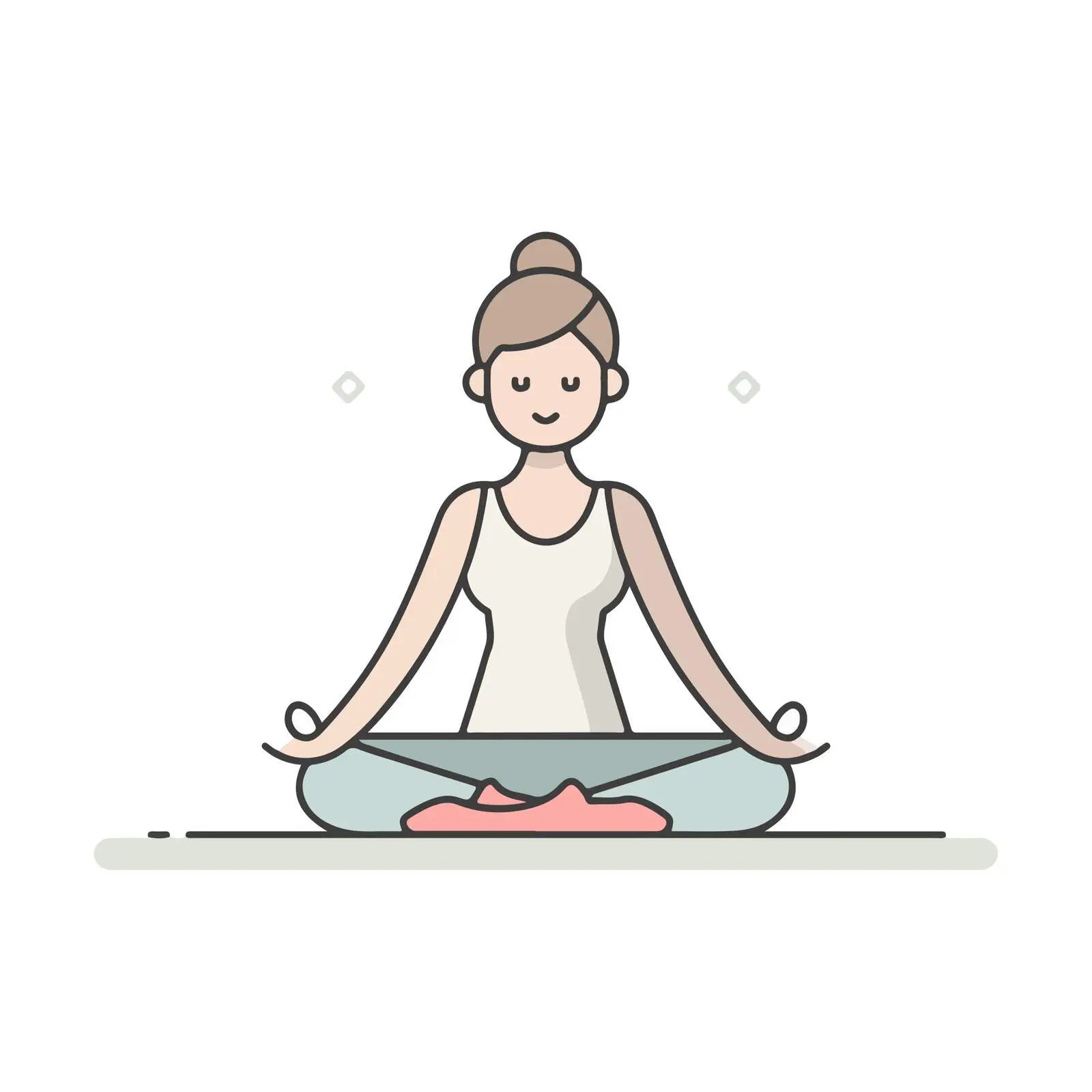 Yoga Pose Icon Design — free download from Dotvec