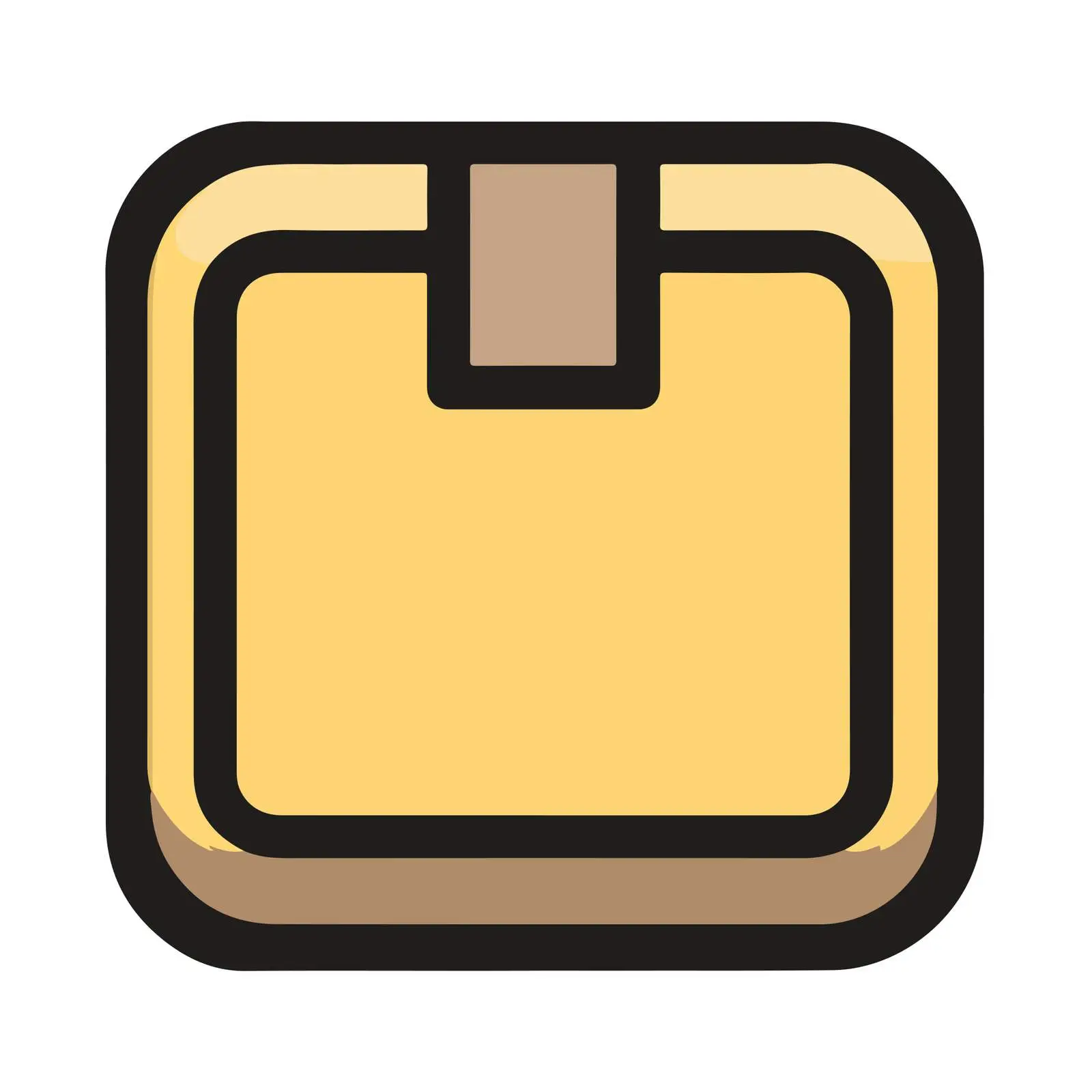 Minimalist Package Icon — free download from Dotvec