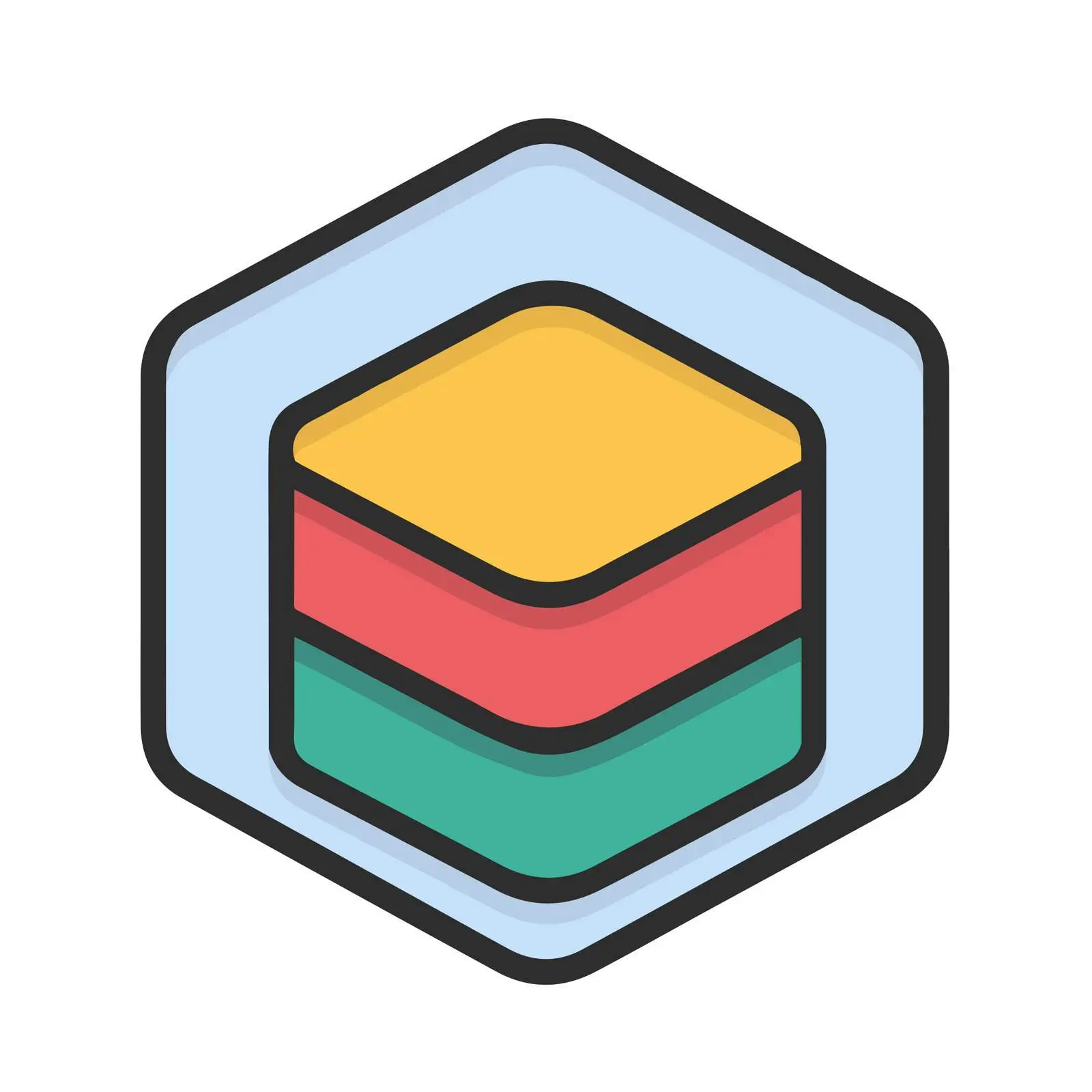 Monoline Package Flat Icon — free download from Dotvec