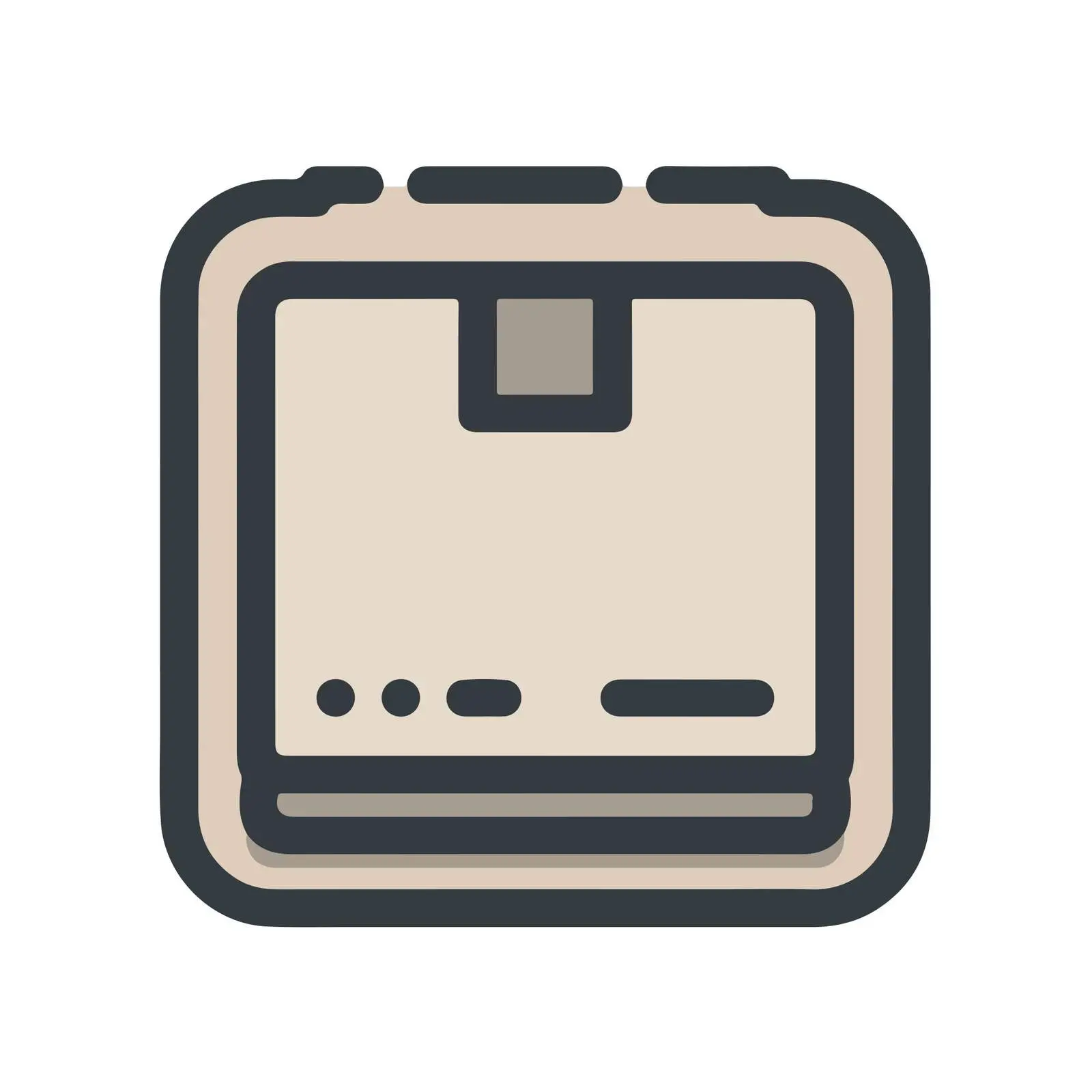 Package Flat Icon Design – free shipment image from Dotvec
