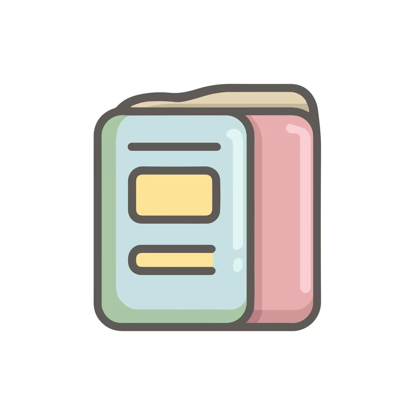 Minimalist Passport Icon Design — free download from Dotvec