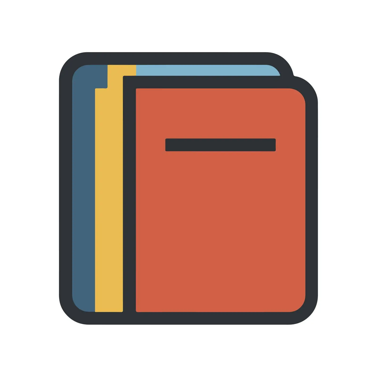 Passport Icon in Flat Geometric Style — free download from Dotvec