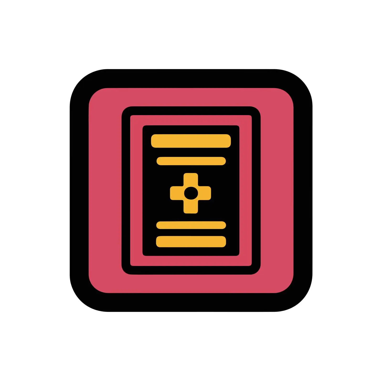 Minimal Passport Icon — free download from Dotvec