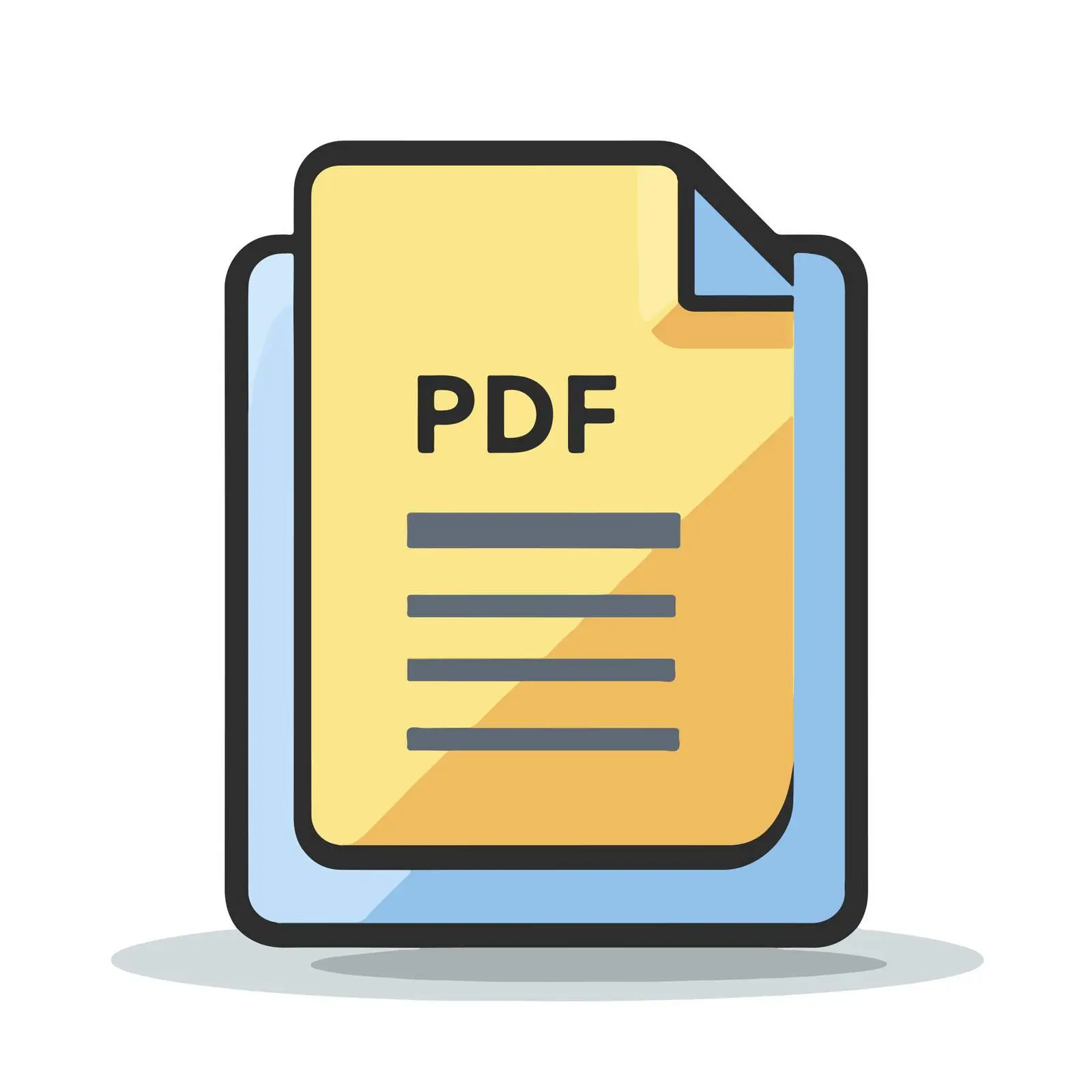 PDF File Icon — free download from Dotvec