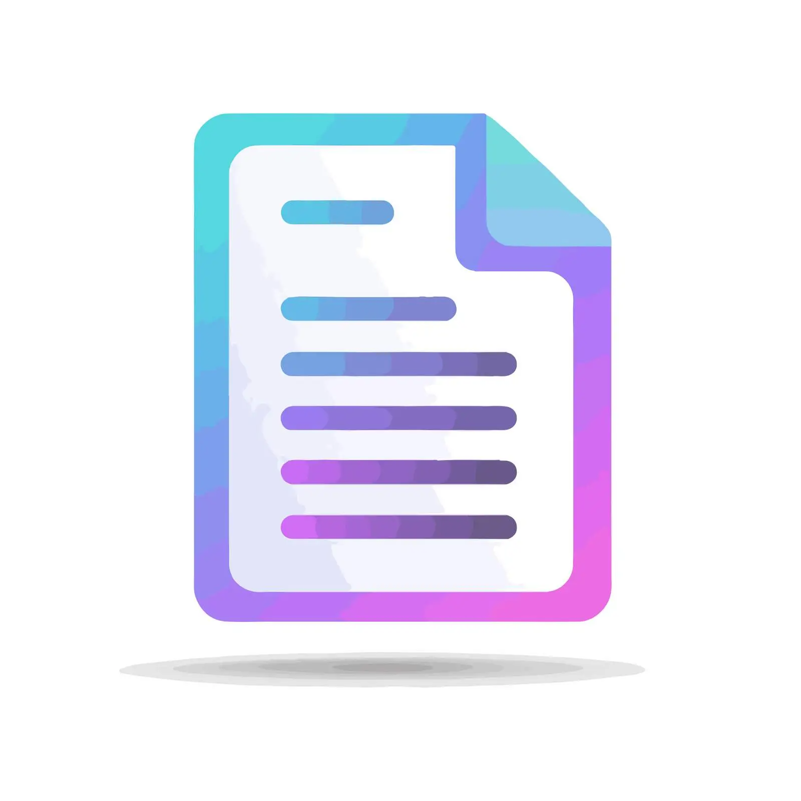 PDF File Icon in Flat Design — free download from Dotvec