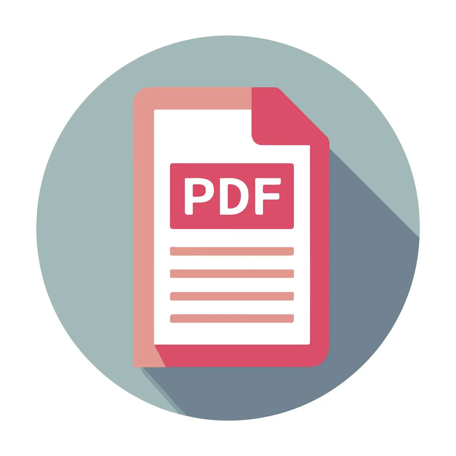PDF File Icon Design — free download from Dotvec