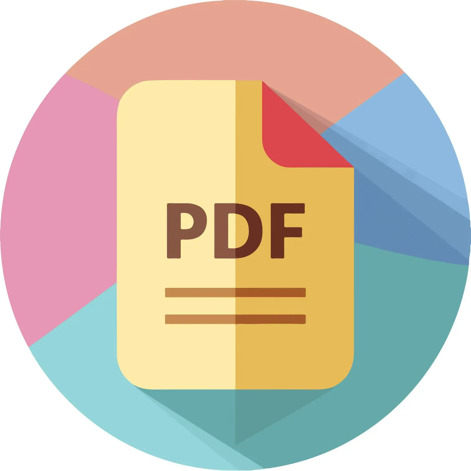 PDF File Icon Design — free download from Dotvec