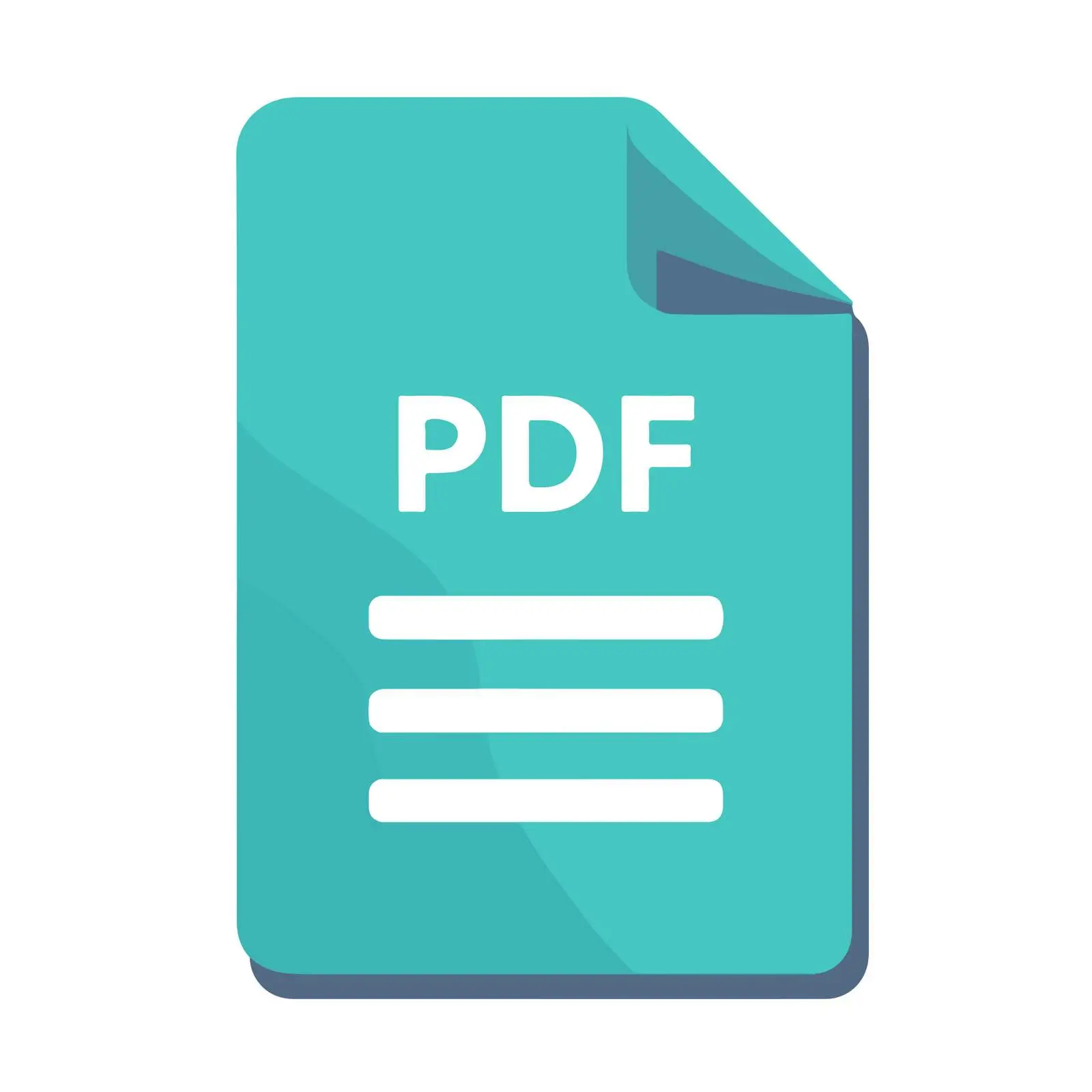 PDF File Icon Design — free download from Dotvec