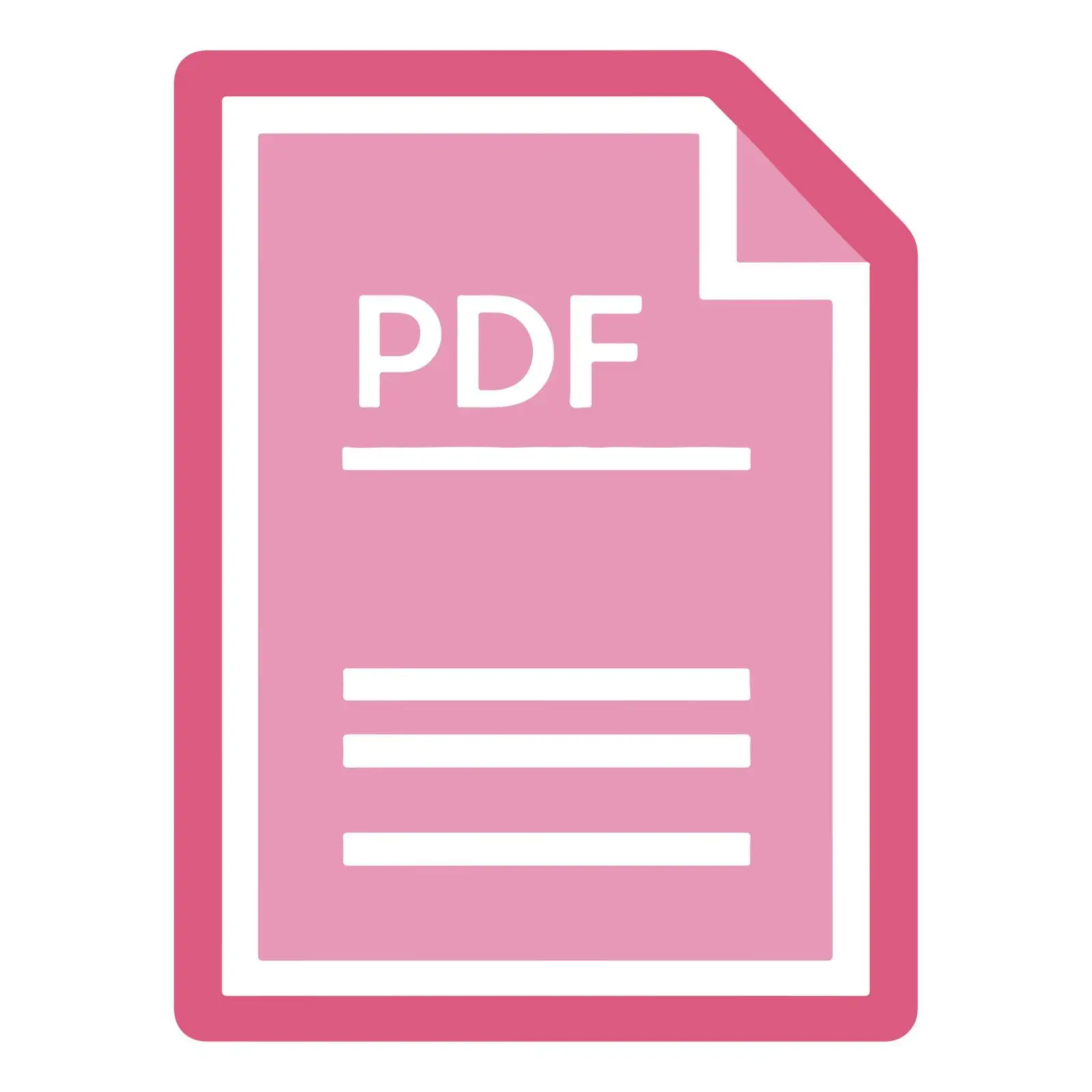 PDF File Icon Design — free download from Dotvec