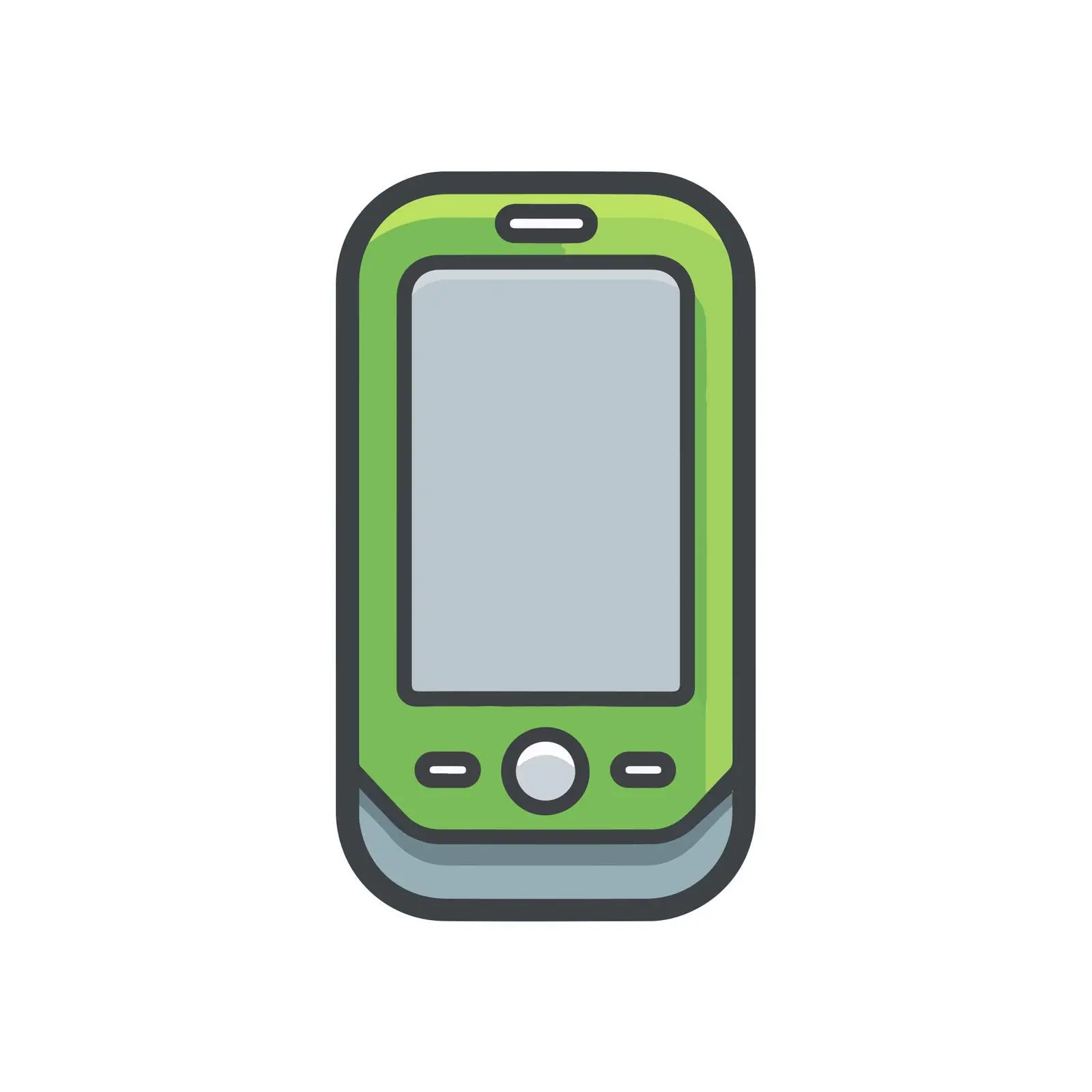 Phone Handset Icon Design — free download from Dotvec