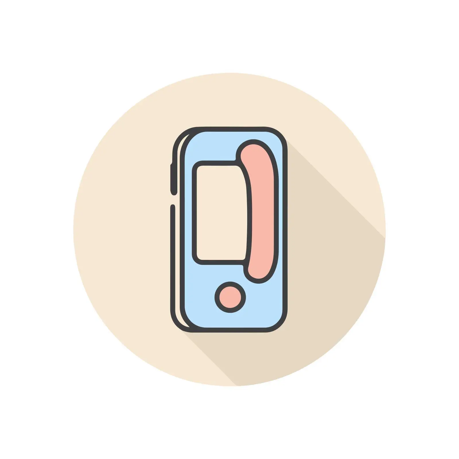 Phone Handset Icon — free download from Dotvec